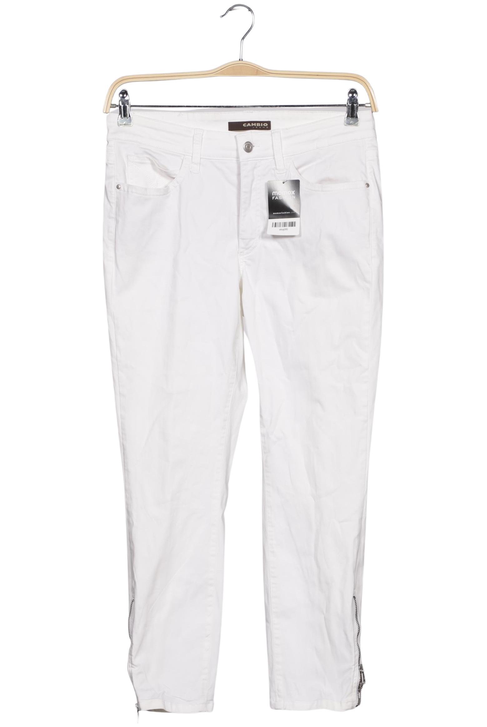 

Cambio Damen Jeans, weiß, Gr. 42