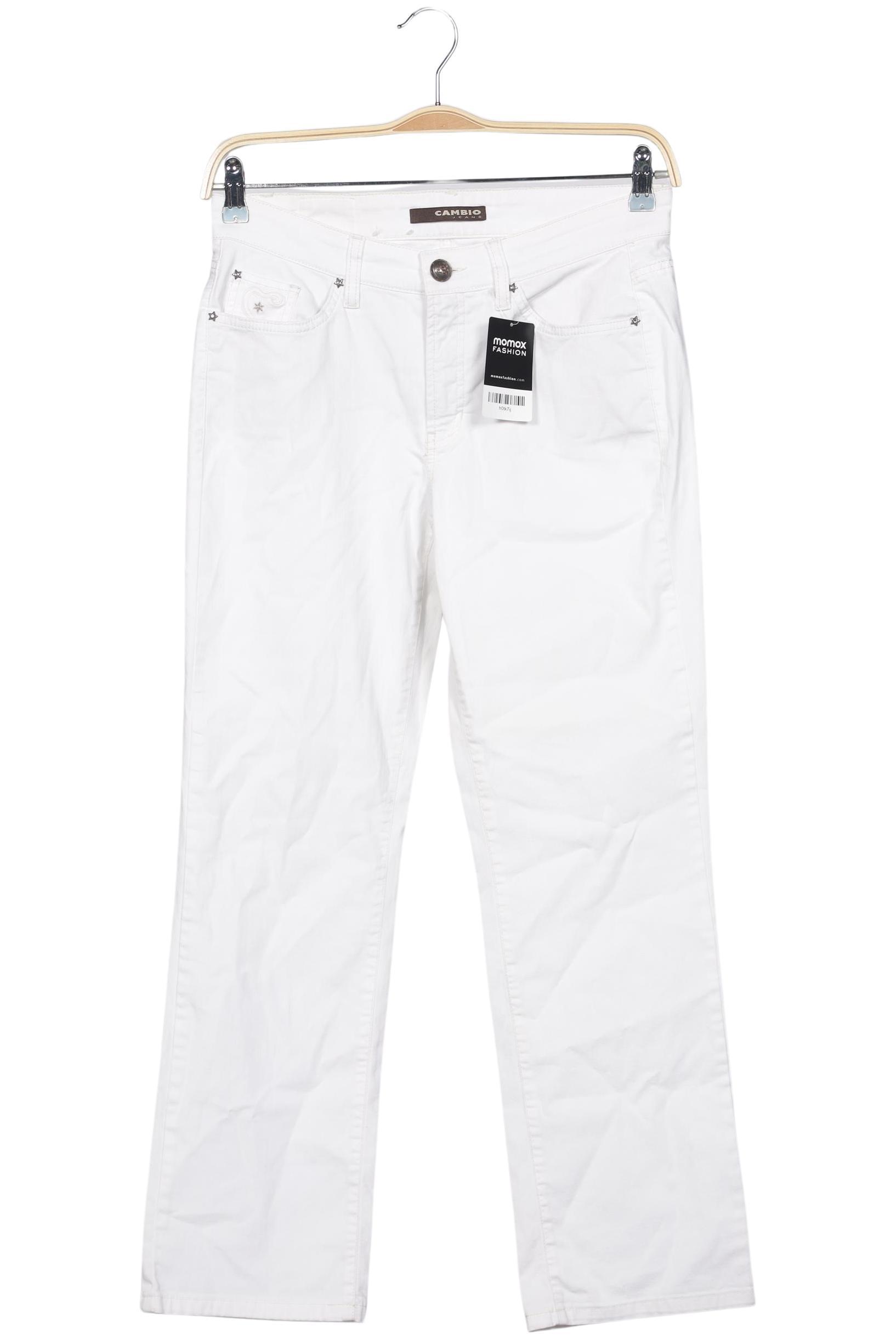 

Cambio Damen Jeans, weiß, Gr. 40