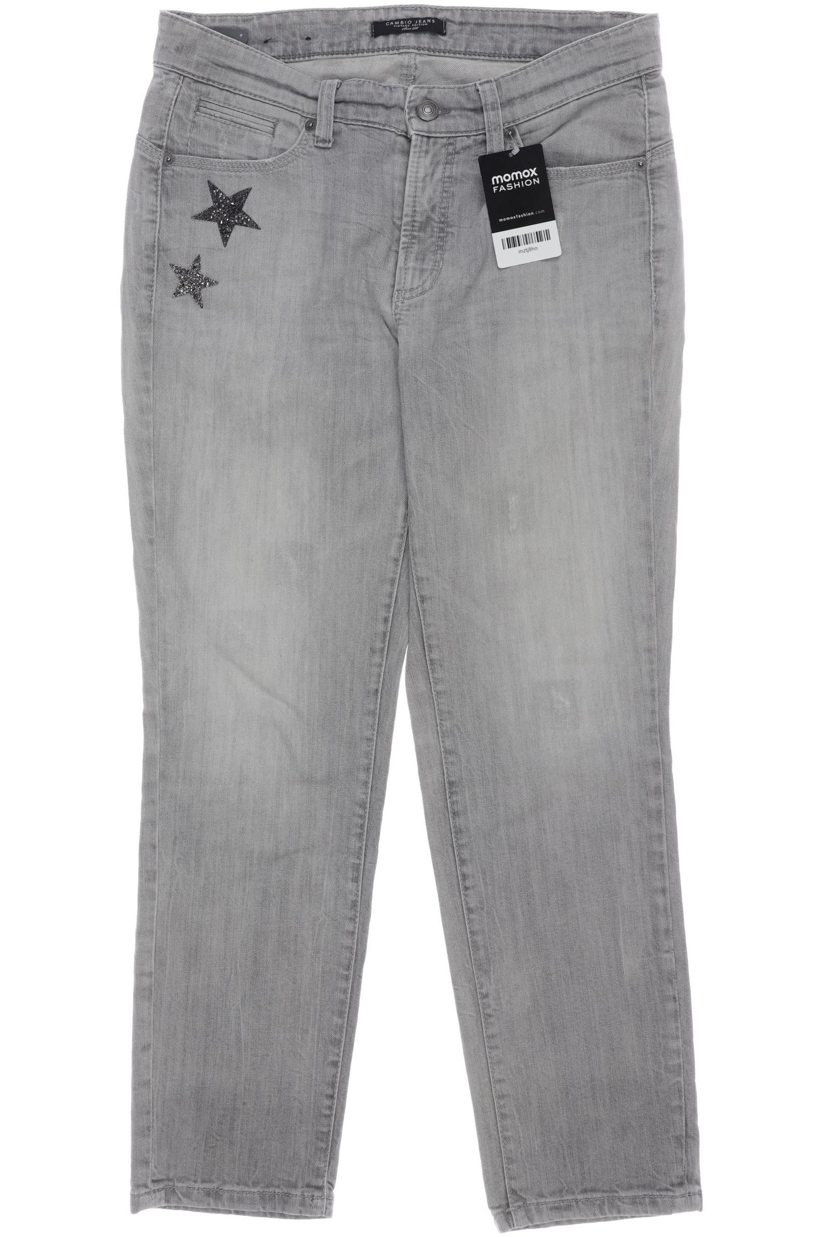 

Cambio Damen Jeans, grau, Gr. 40