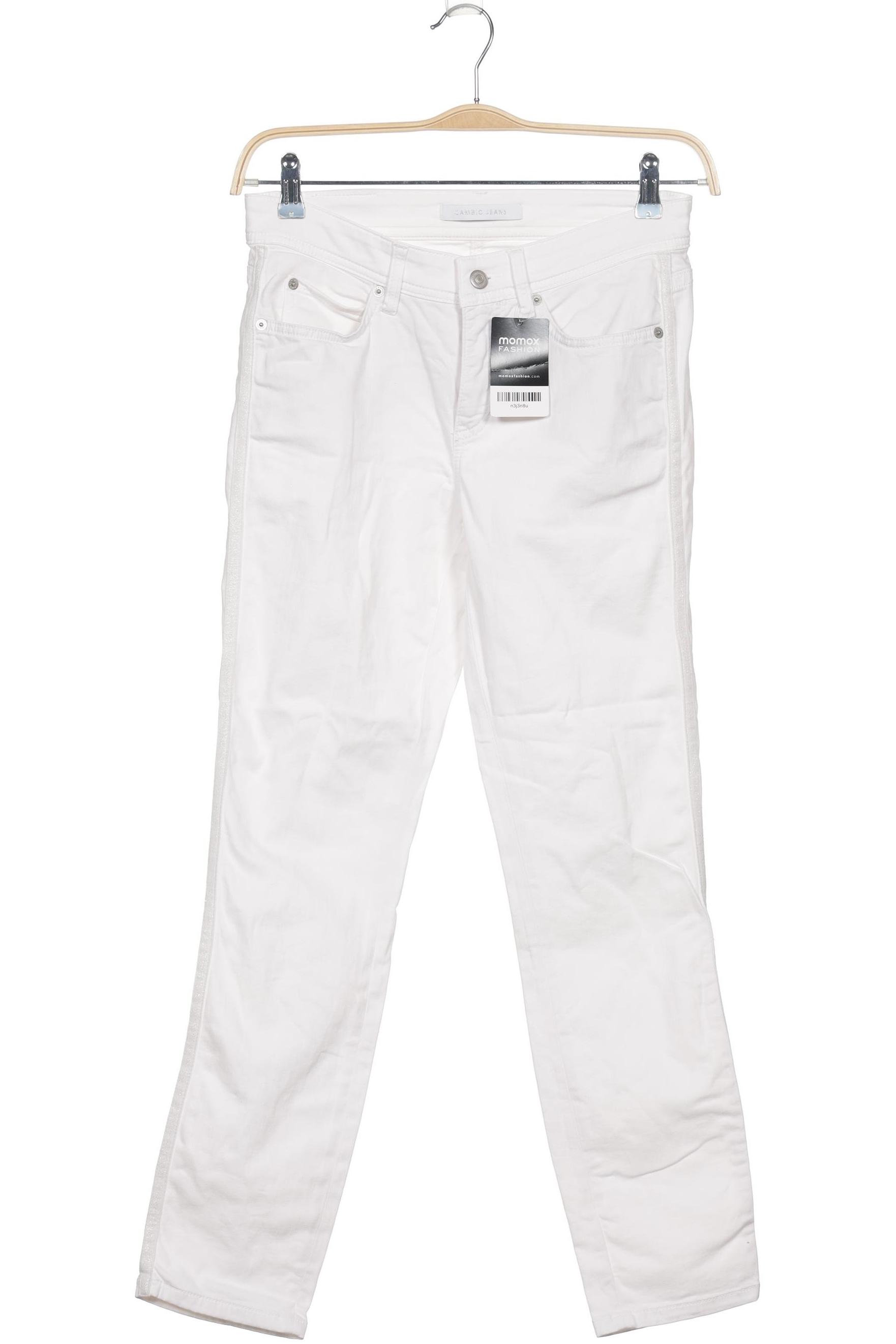 

Cambio Damen Jeans, weiß, Gr. 38