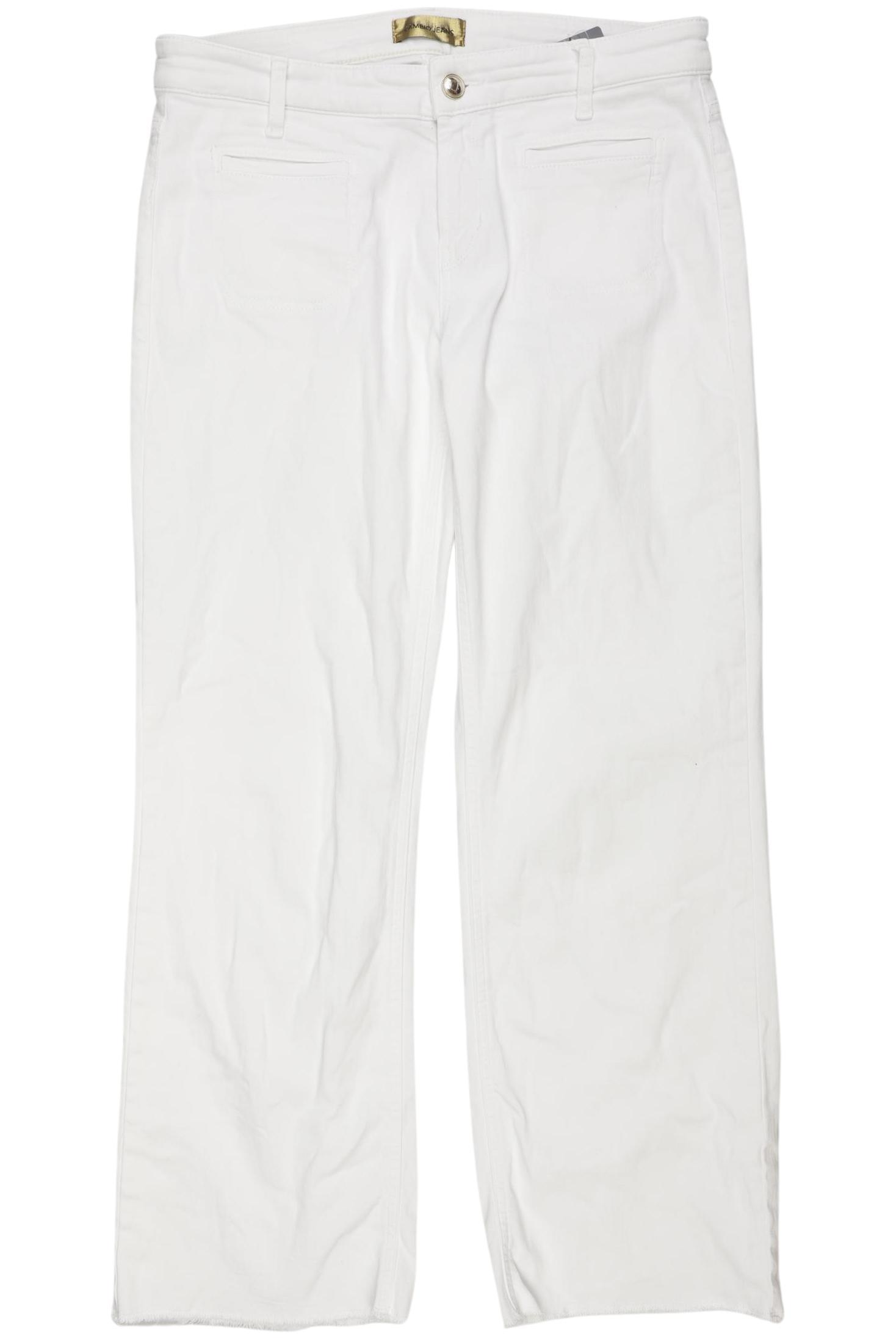 

Cambio Damen Jeans, weiß, Gr. 38