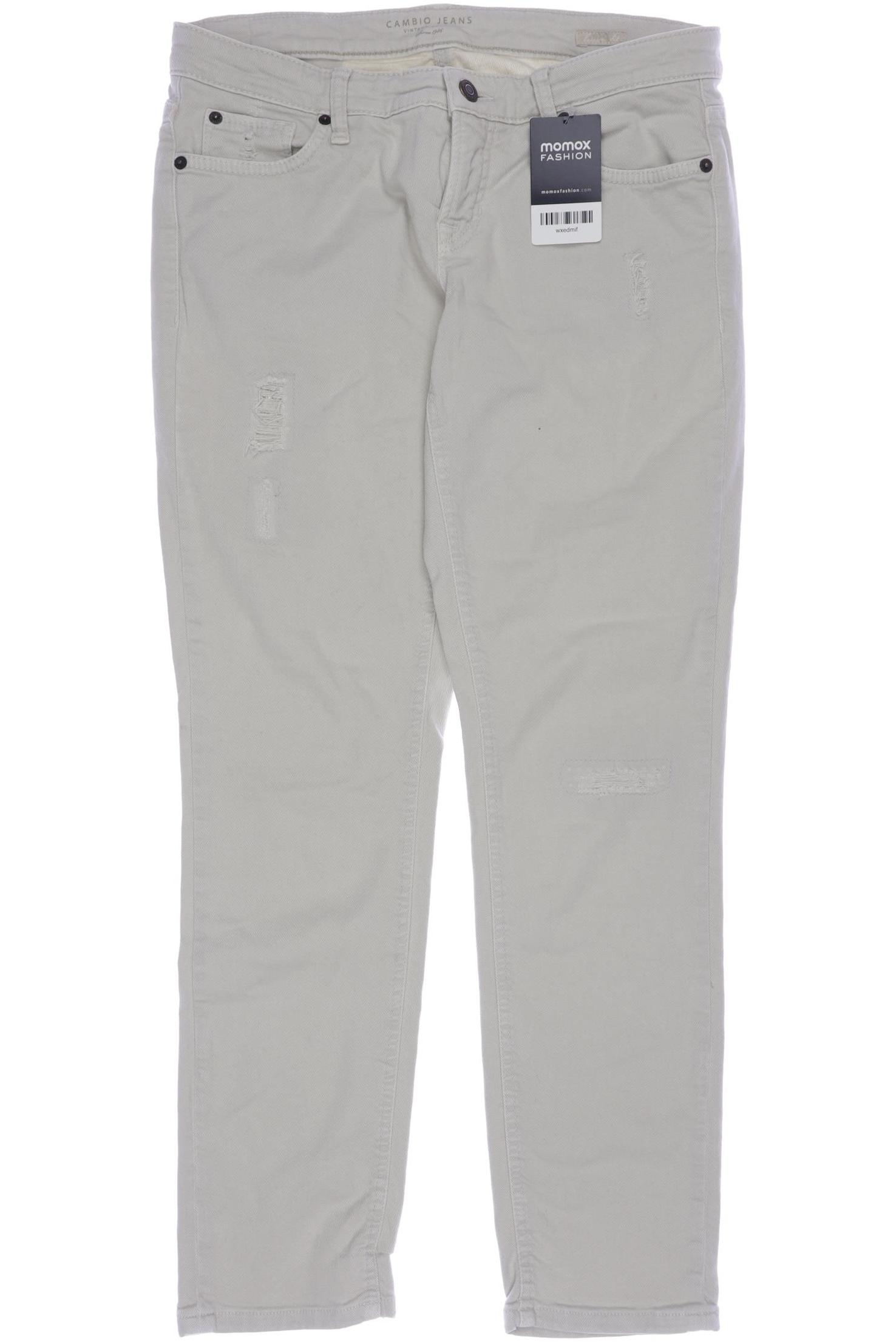 

Cambio Damen Jeans, cremeweiß, Gr. 36