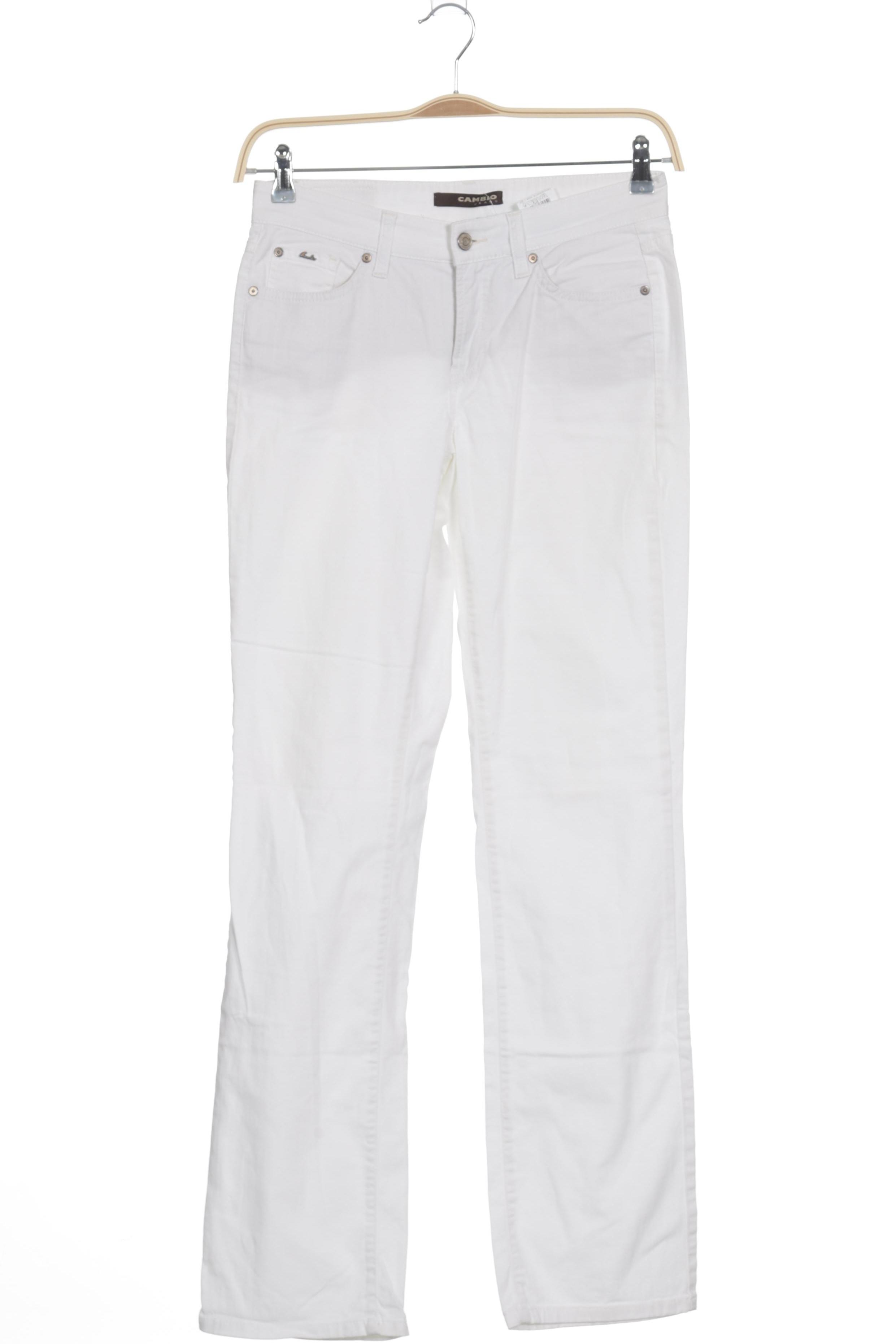 

Cambio Damen Jeans, weiß, Gr. 36