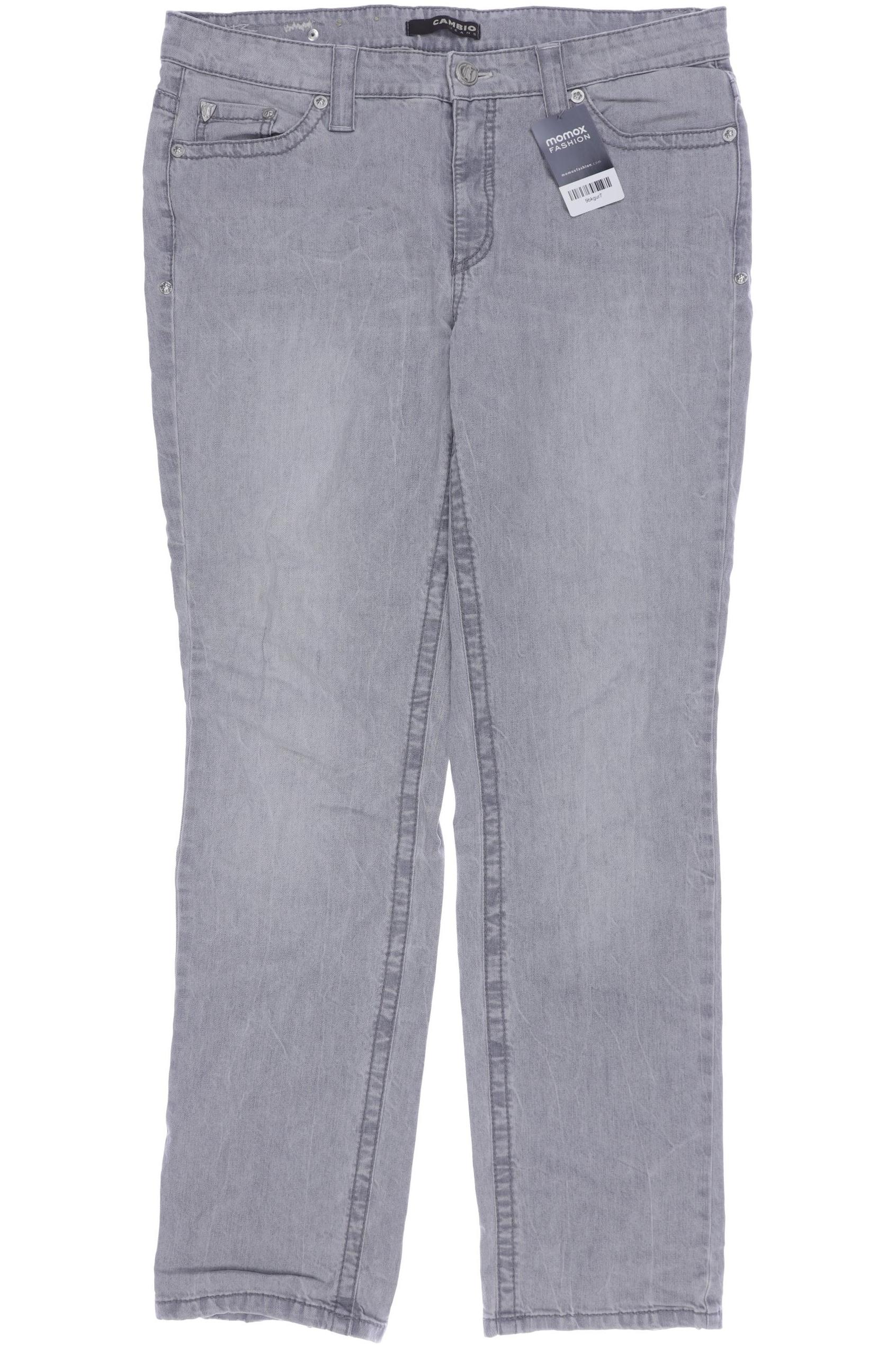 

Cambio Damen Jeans, grau, Gr. 46