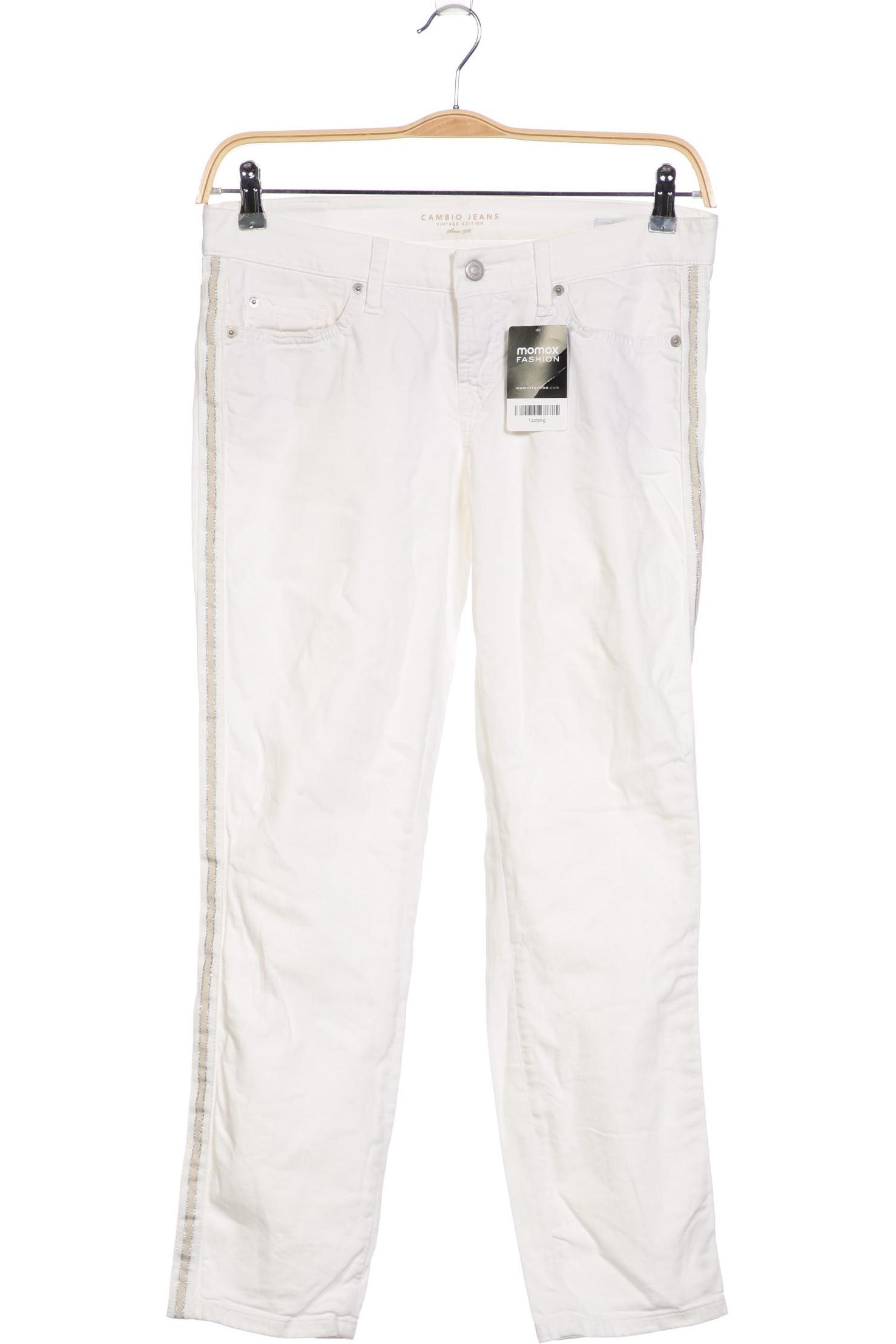 

Cambio Damen Jeans, weiß, Gr. 31