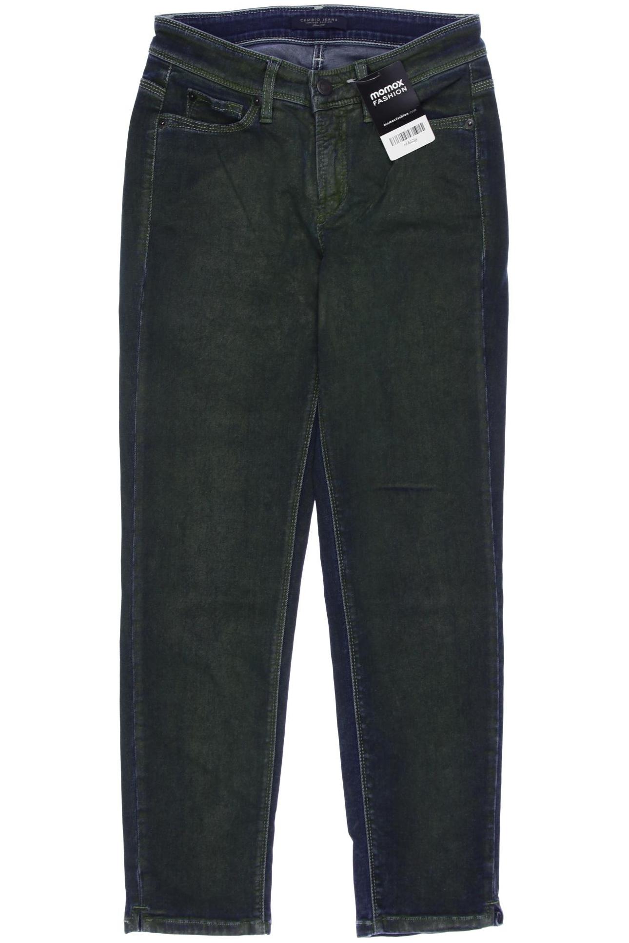 

Cambio Damen Jeans, grün, Gr. 34
