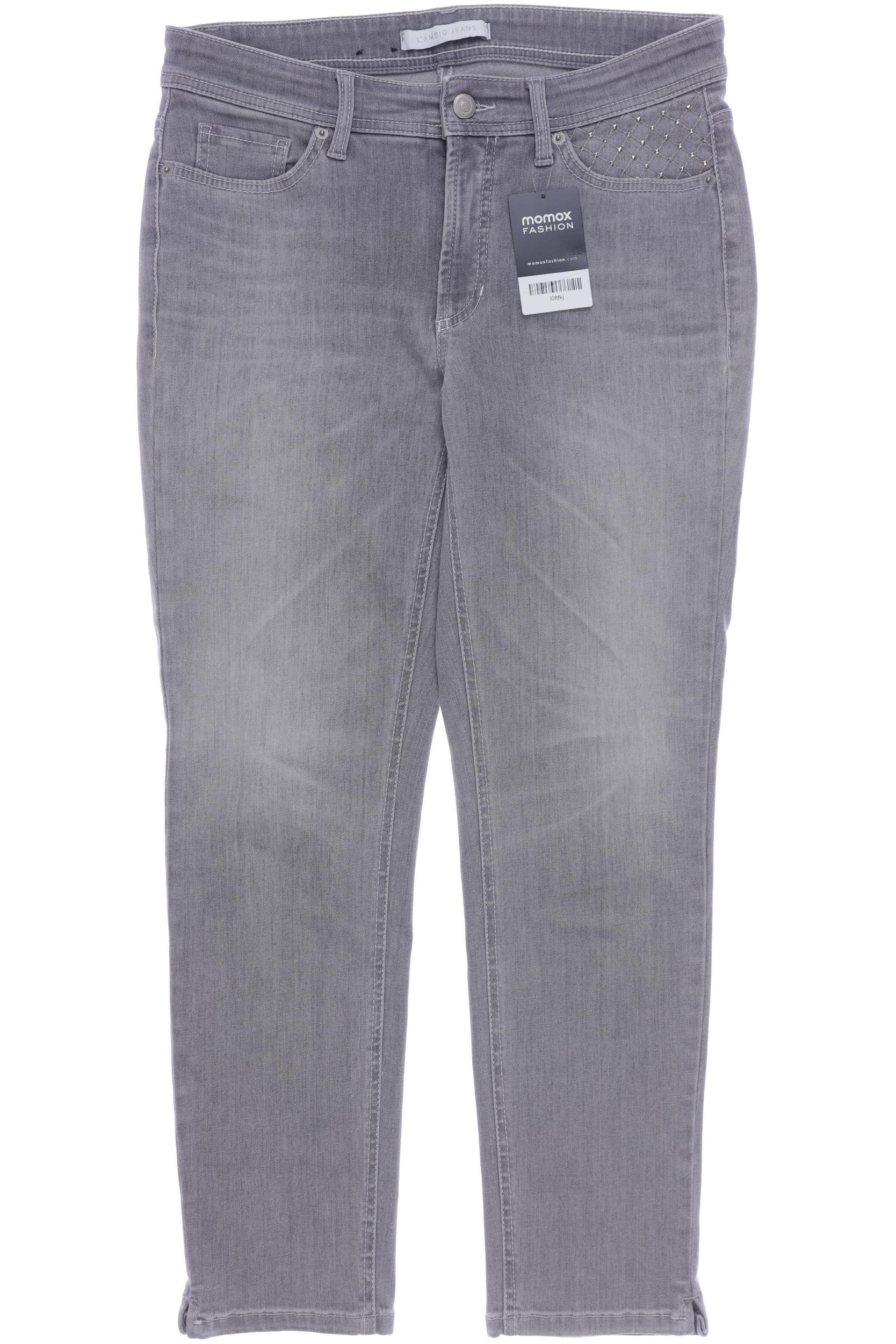 

Cambio Damen Jeans, grau, Gr. 40