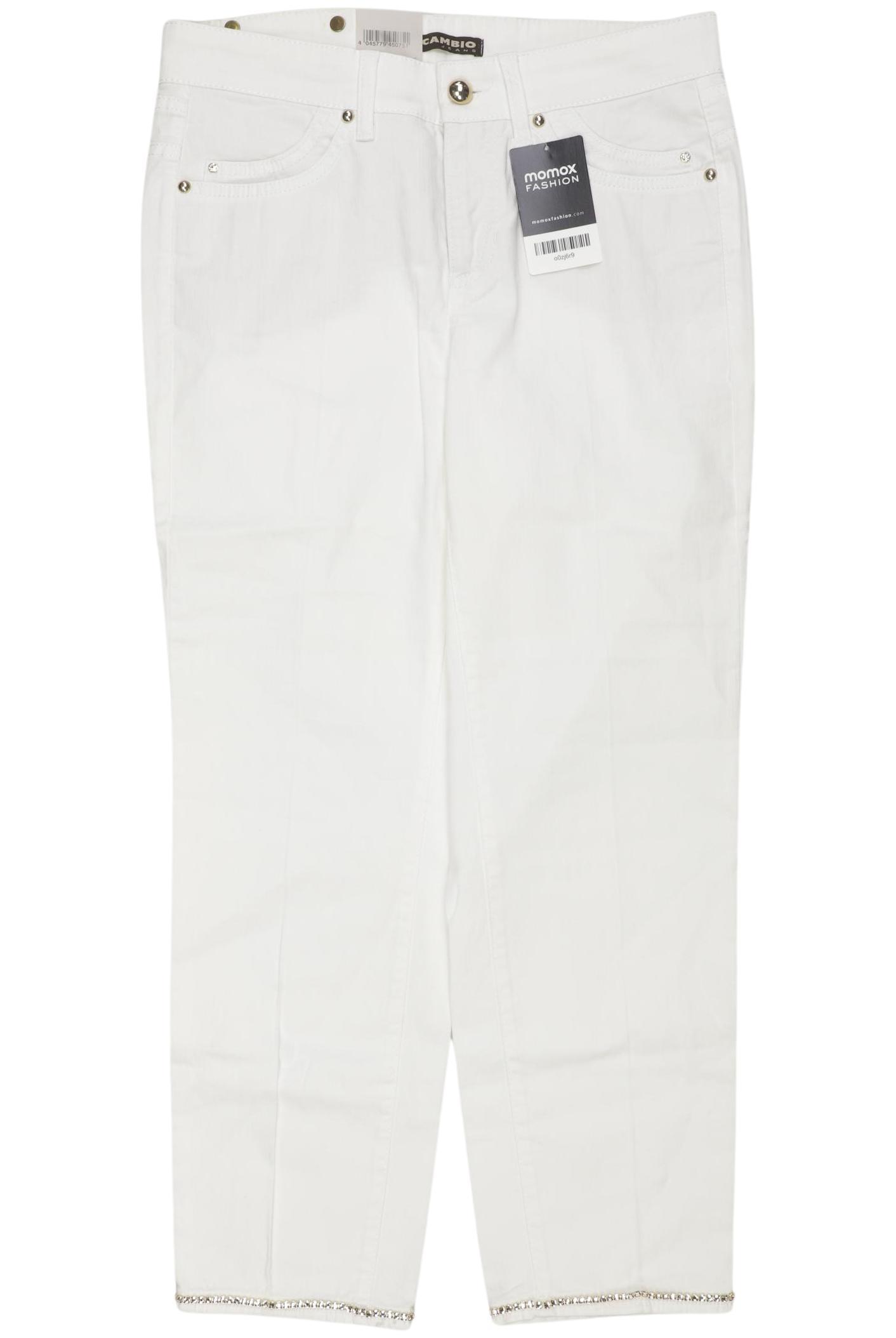 

Cambio Damen Jeans, weiß, Gr. 36