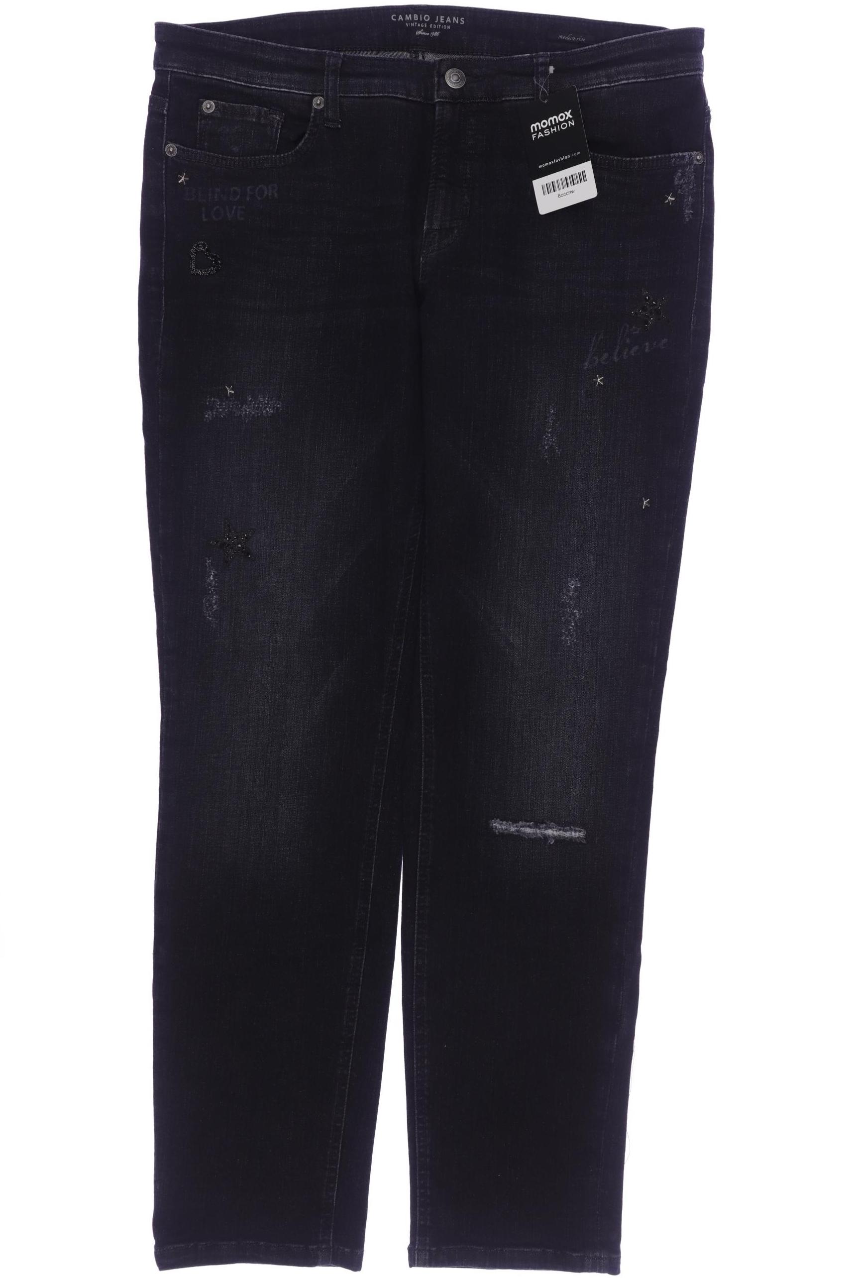 Thumbnail - Cambio Damen Jeans, schwarz, Gr. 42