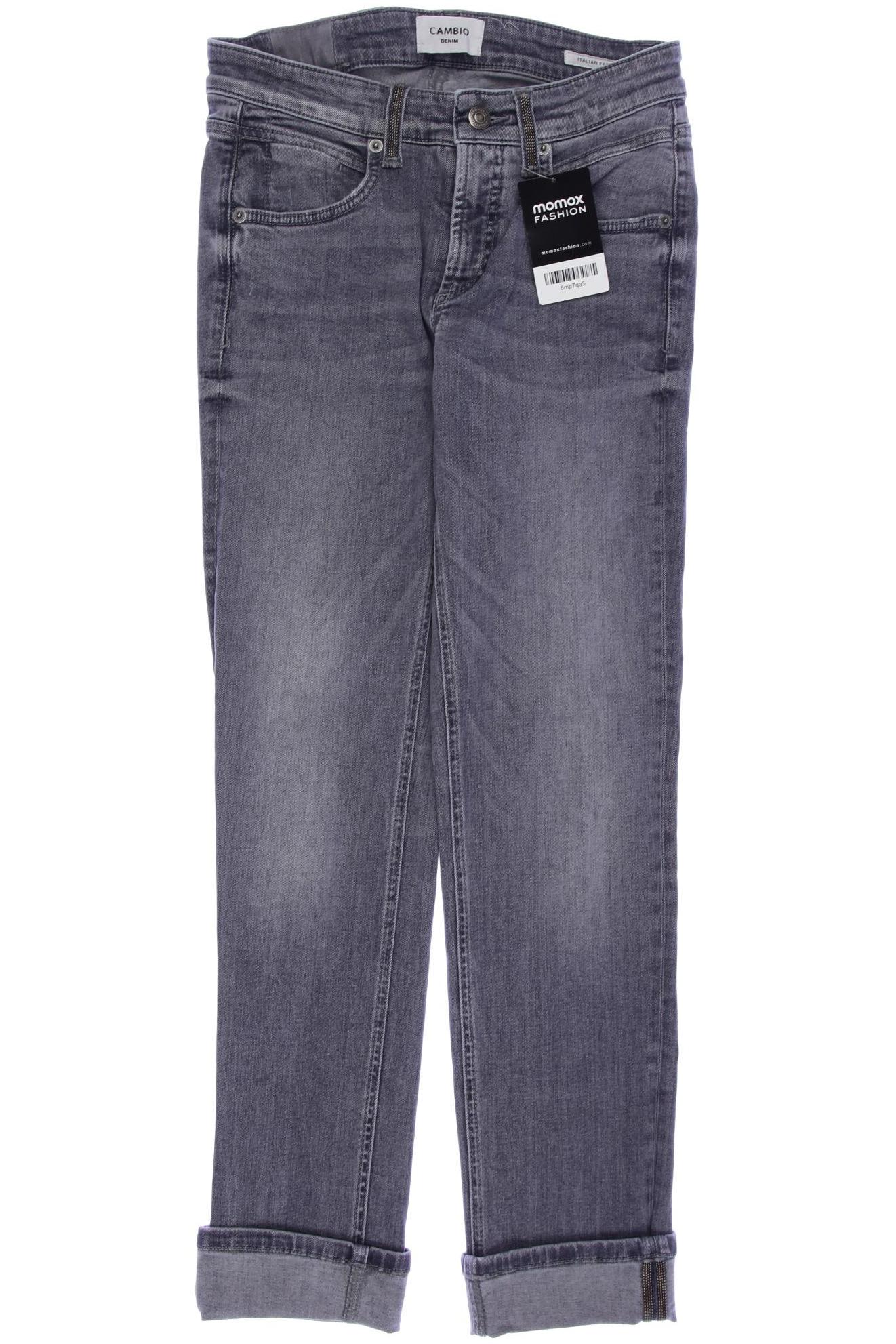 

Cambio Damen Jeans, grau, Gr. 32