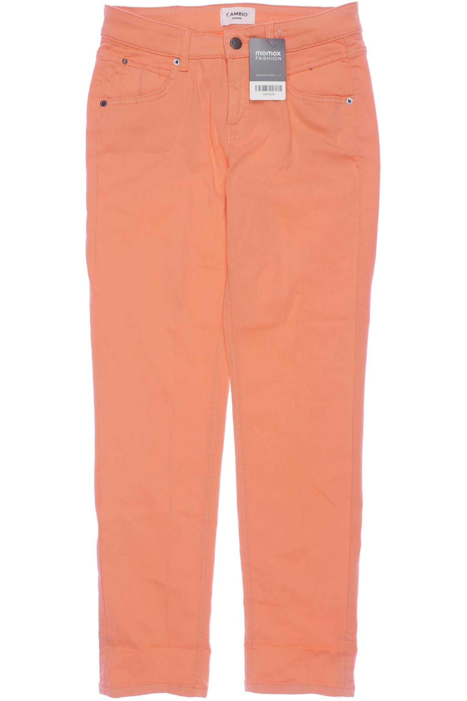 

Cambio Damen Jeans, orange, Gr. 28