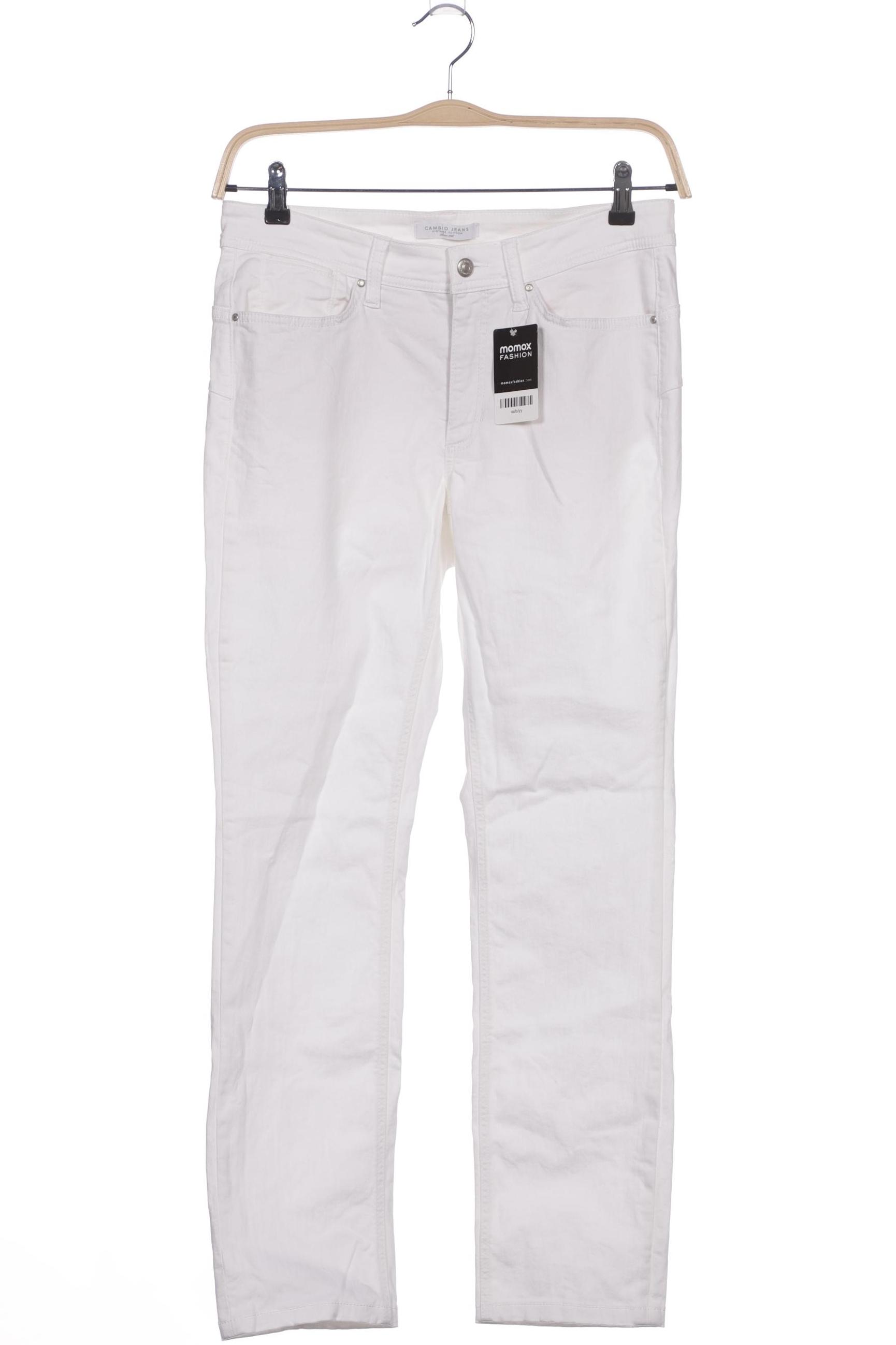 

Cambio Damen Jeans, weiß, Gr. 42