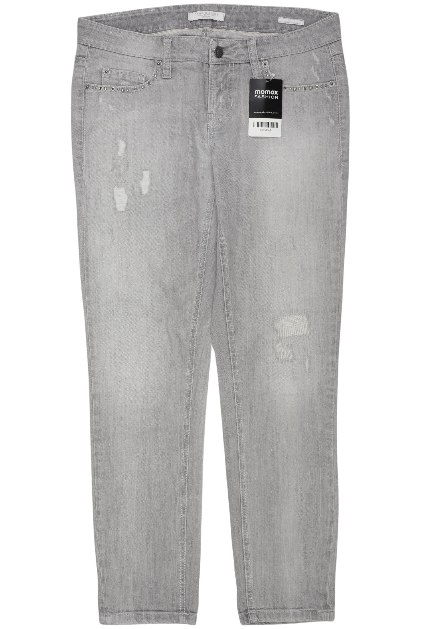 

Cambio Damen Jeans, grau, Gr. 36