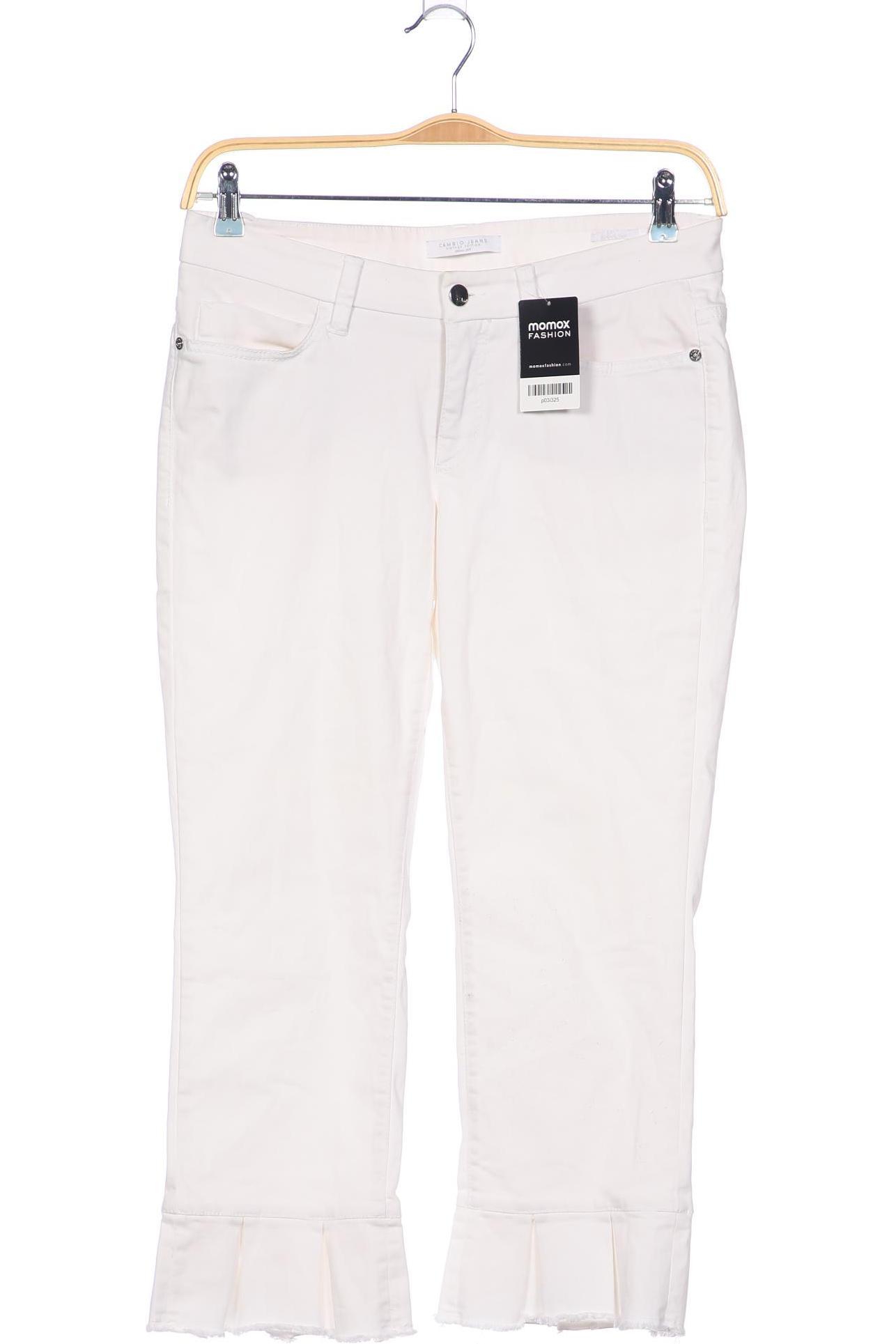 

Cambio Damen Jeans, weiß, Gr. 32