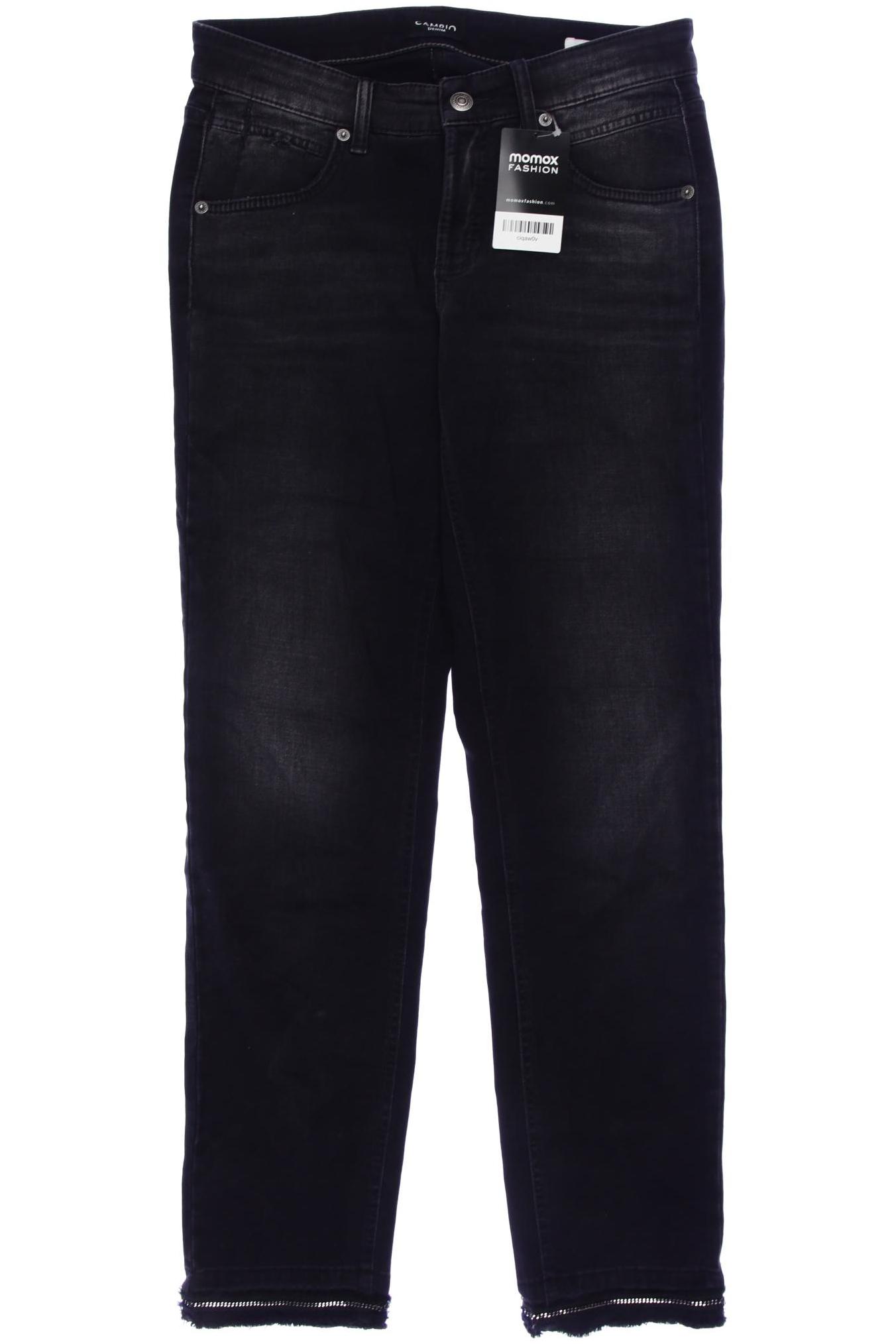 

Cambio Damen Jeans, schwarz, Gr. 28