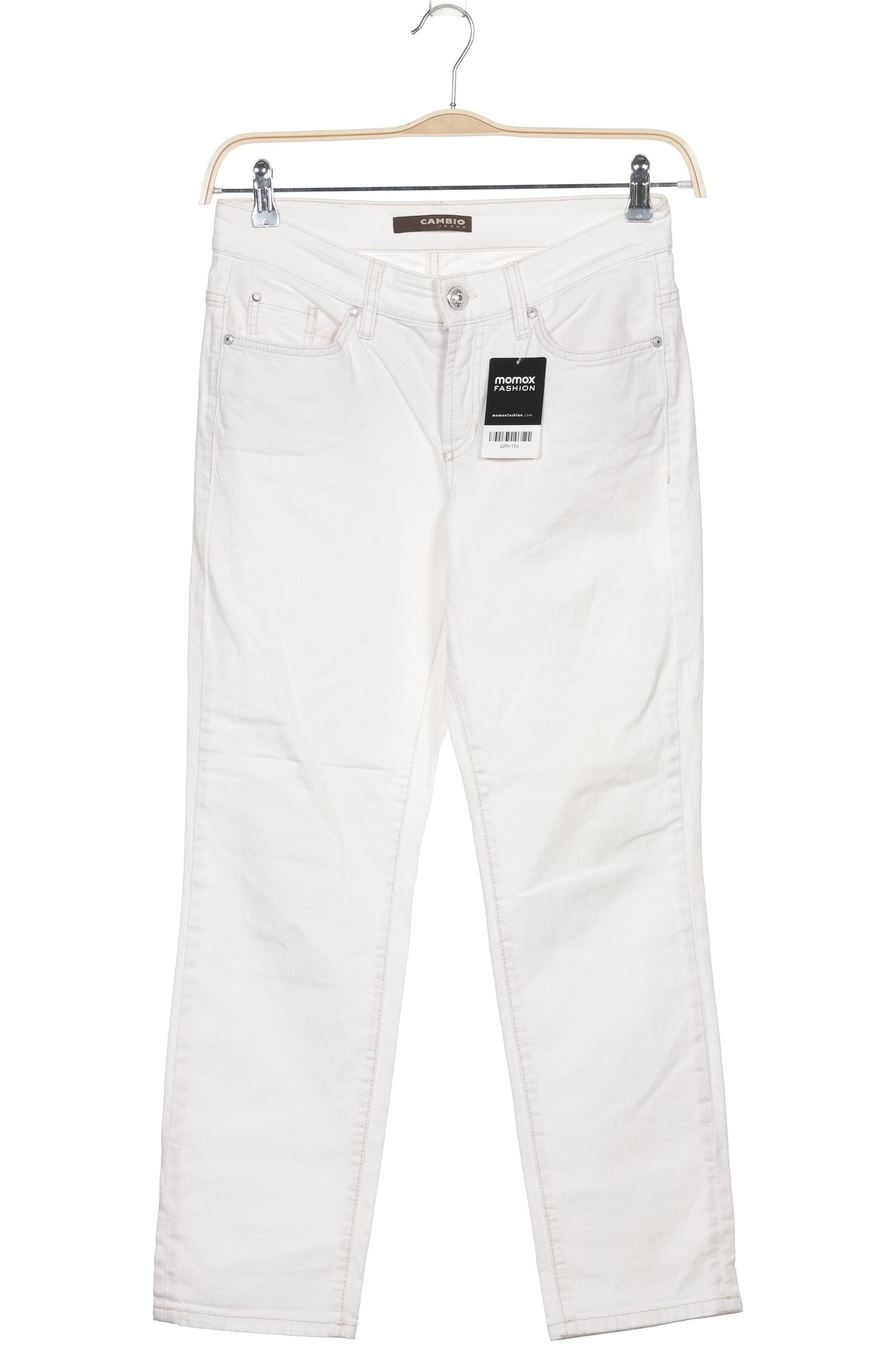 

Cambio Damen Jeans, weiß, Gr. 38