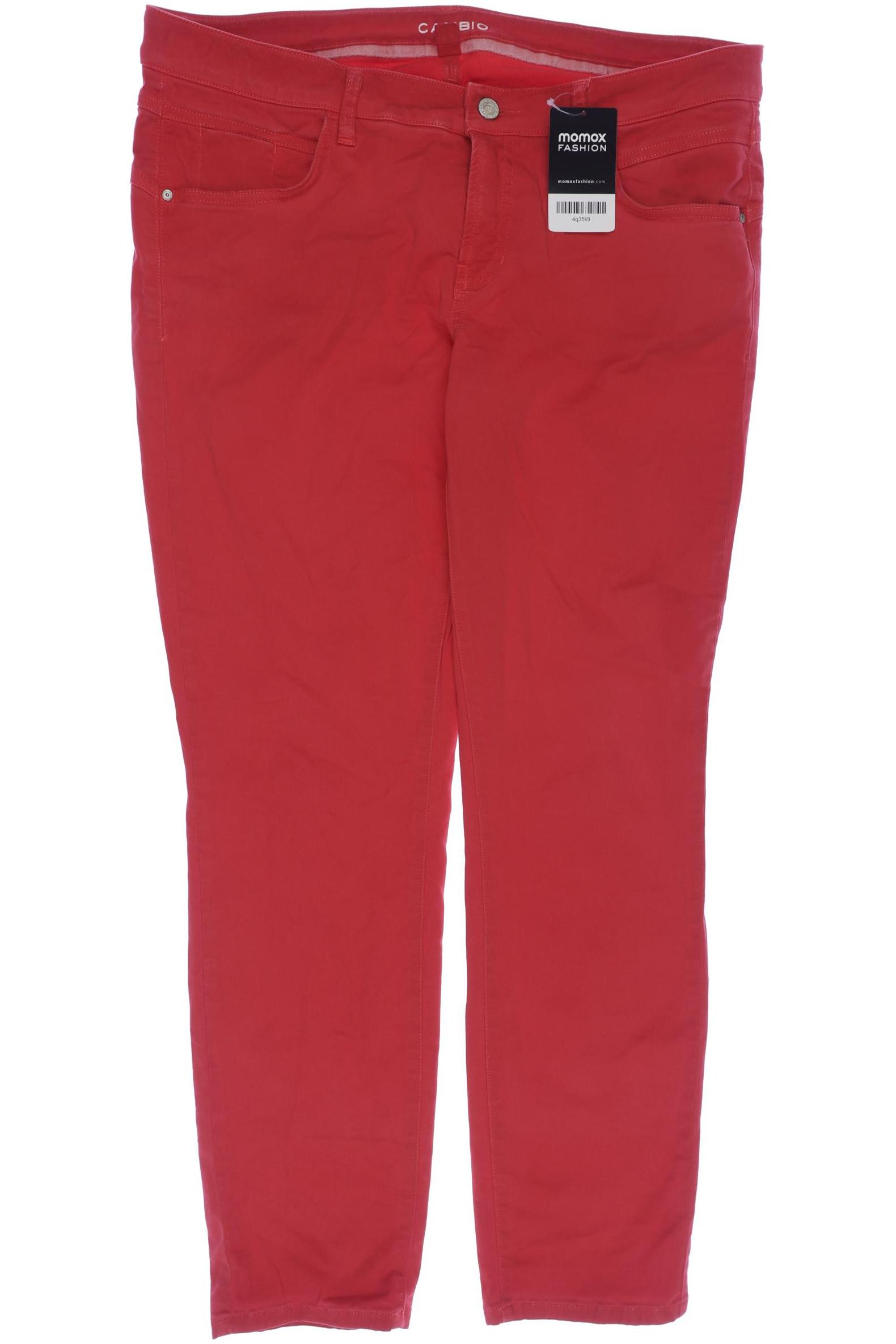 

Cambio Damen Jeans, rot, Gr. 44