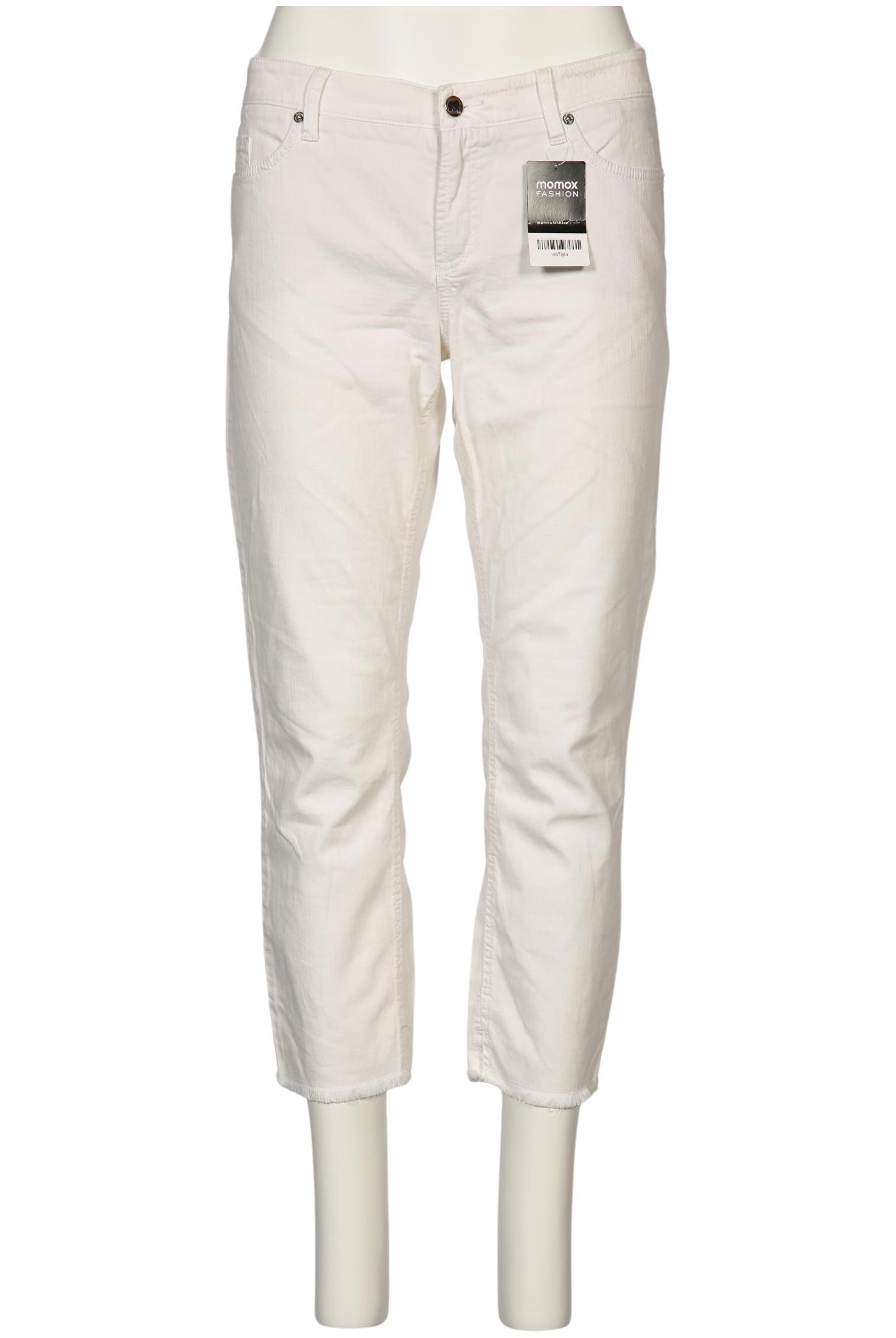 

Cambio Damen Jeans, weiß, Gr. 44