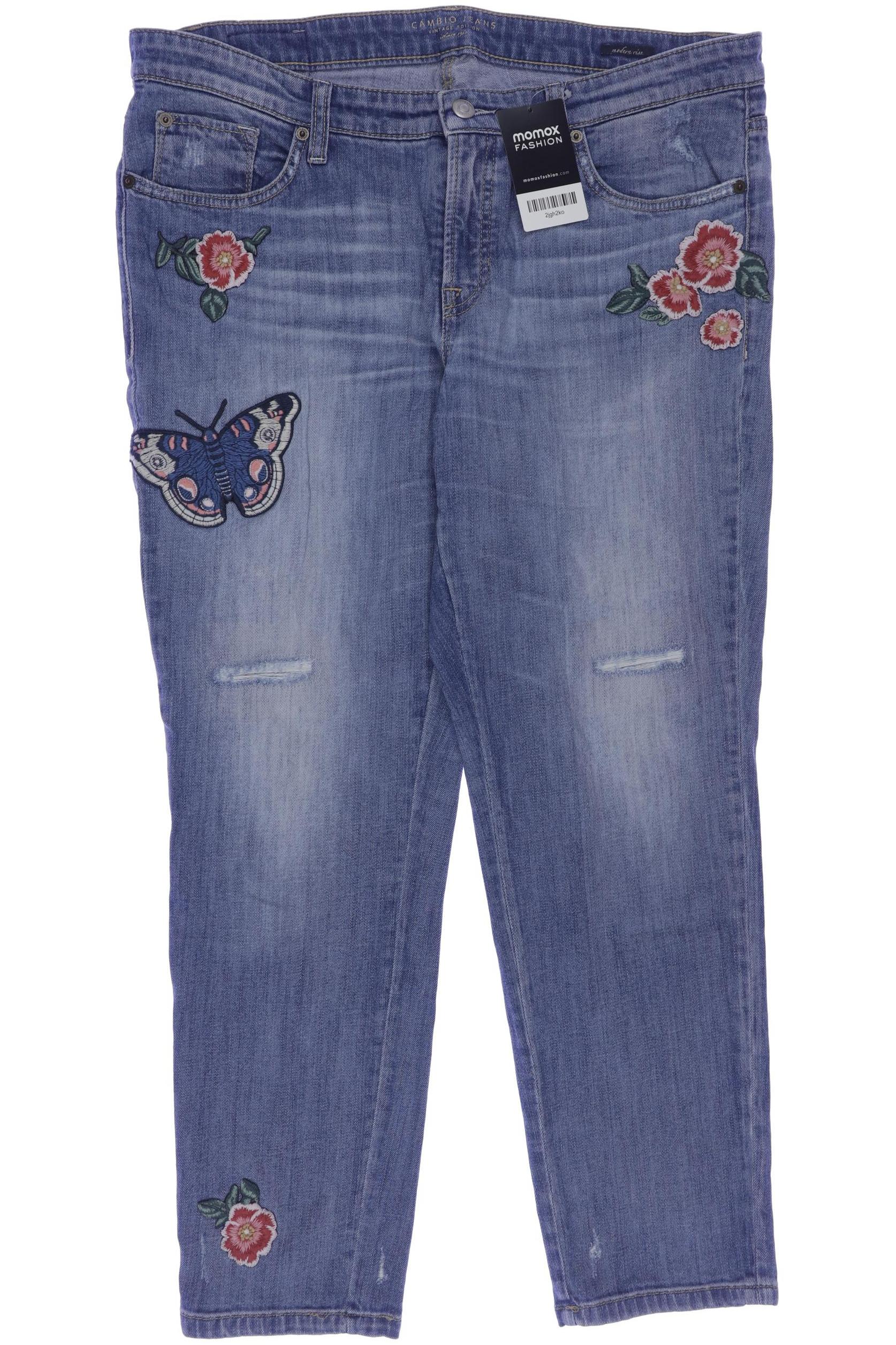 

Cambio Damen Jeans, blau, Gr. 35