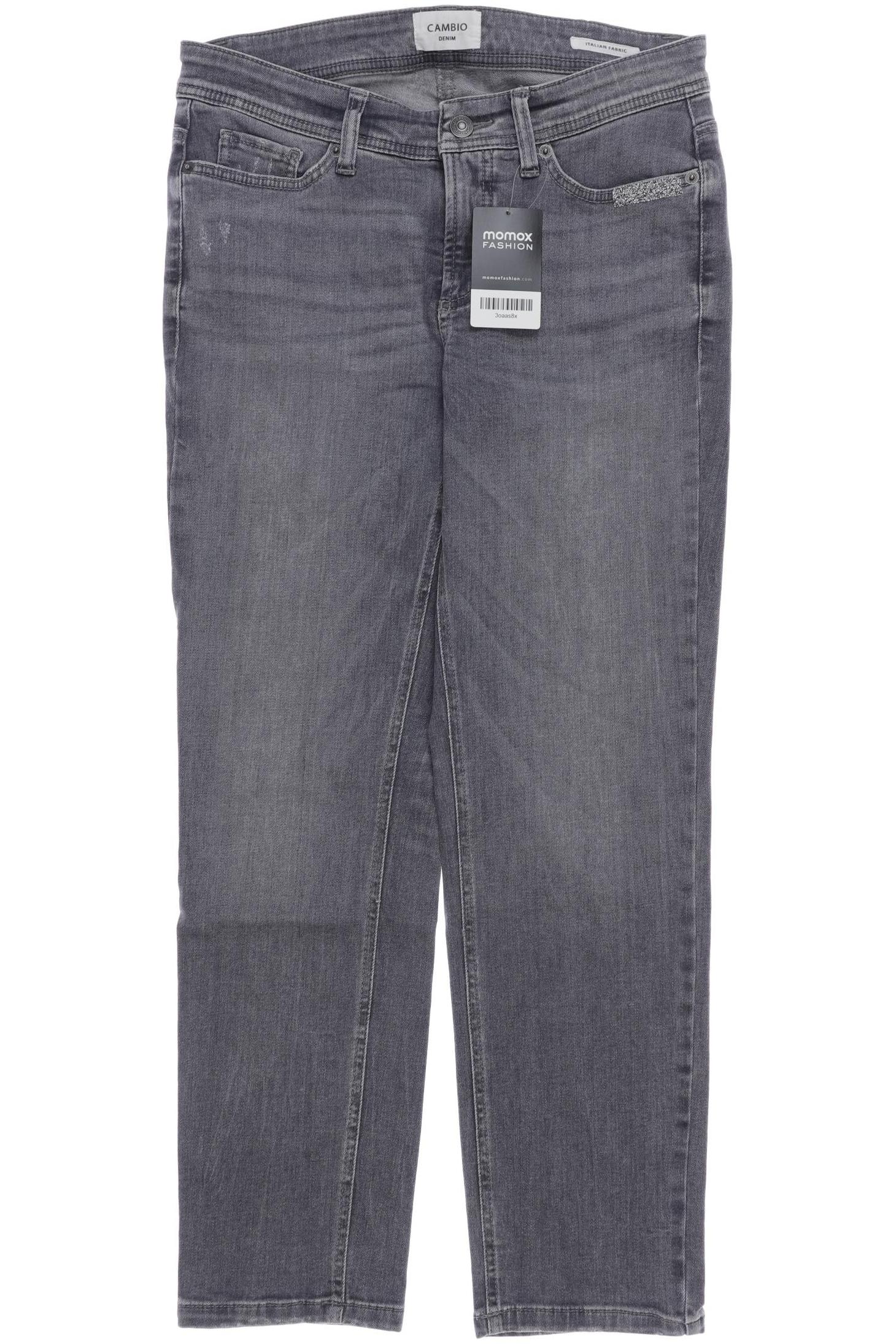 

Cambio Damen Jeans, grau, Gr. 38