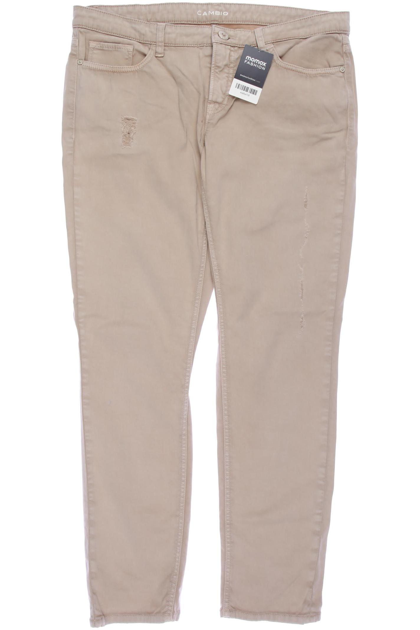 

Cambio Damen Jeans, beige, Gr. 42