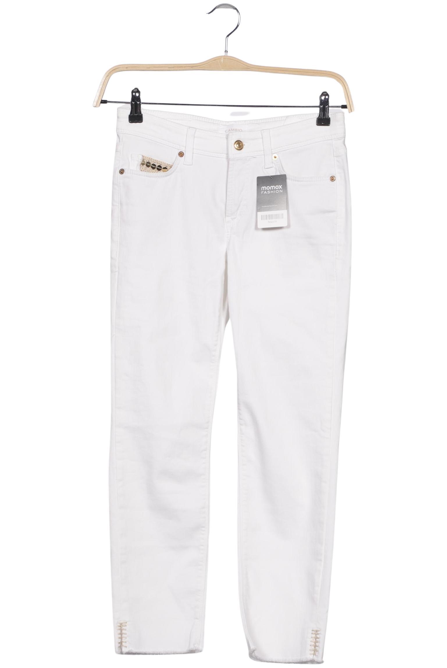 

Cambio Damen Jeans, weiß, Gr. 36