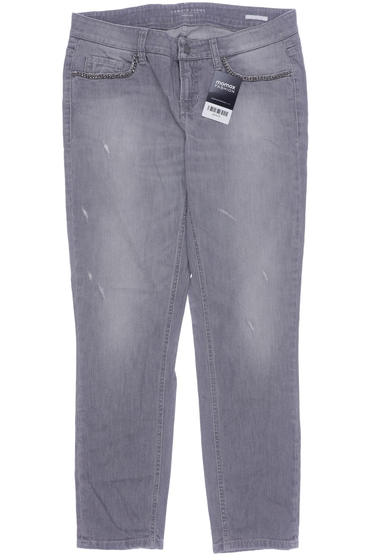 

Cambio Damen Jeans, grau, Gr. 32