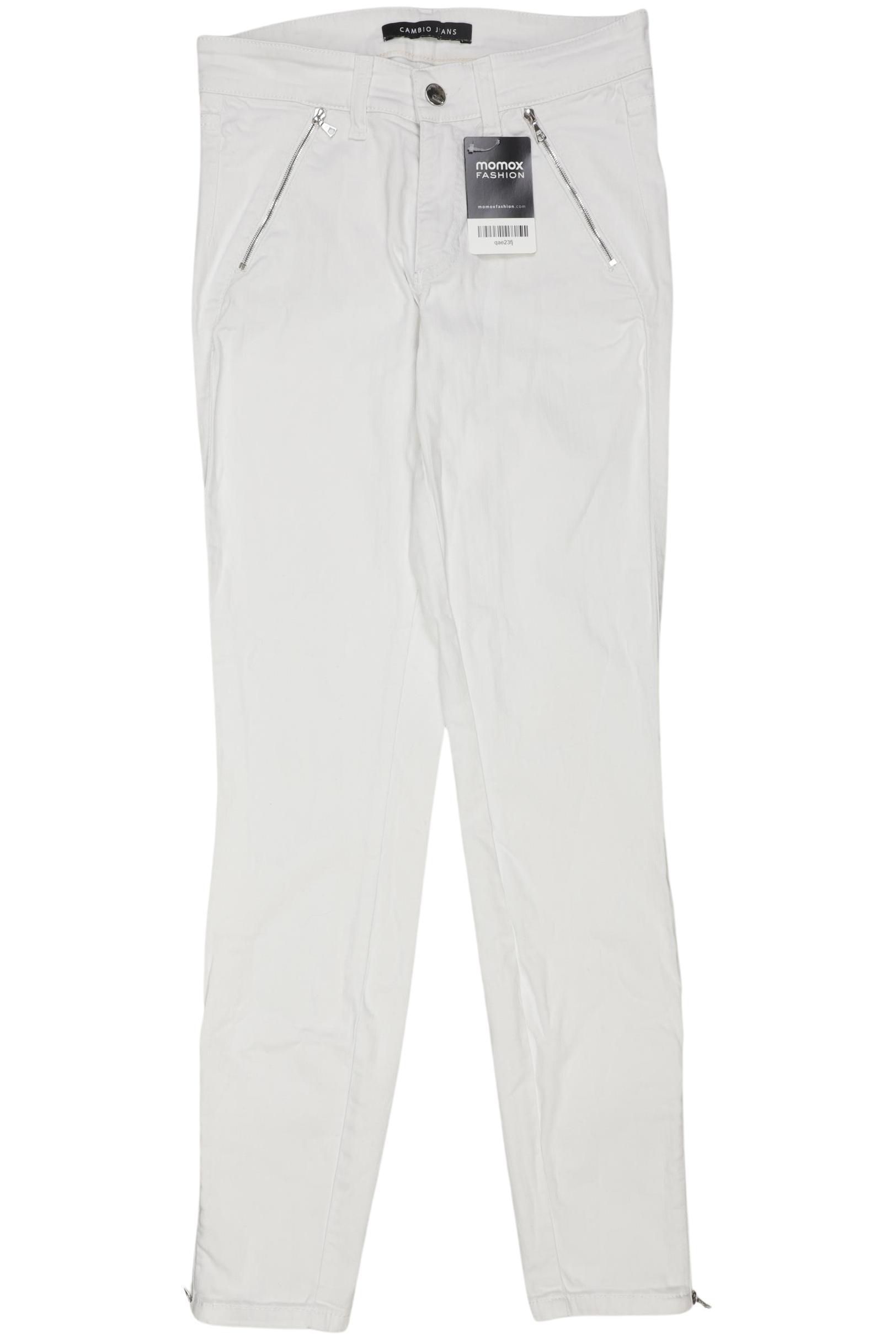 

Cambio Damen Jeans, weiß, Gr. 26