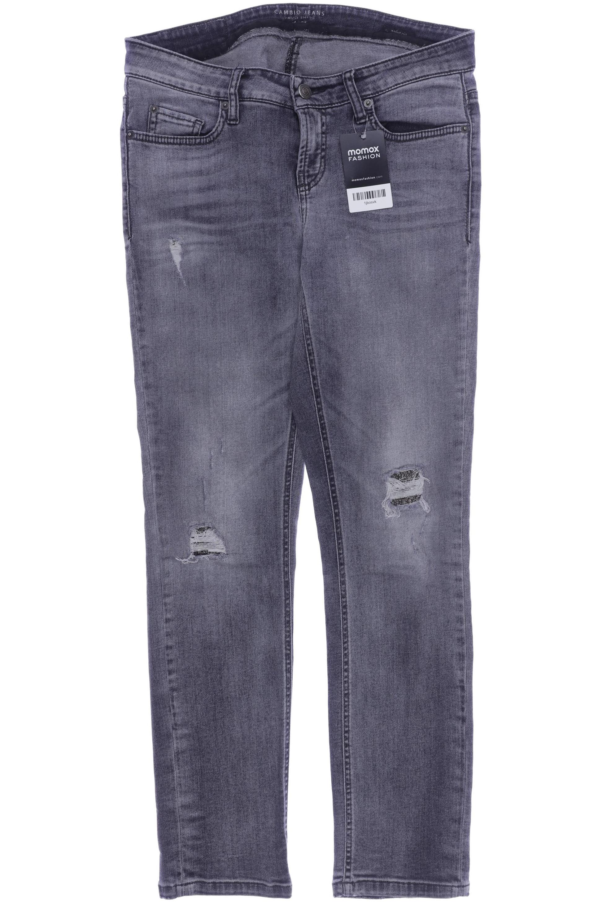 

Cambio Damen Jeans, grau, Gr. 30