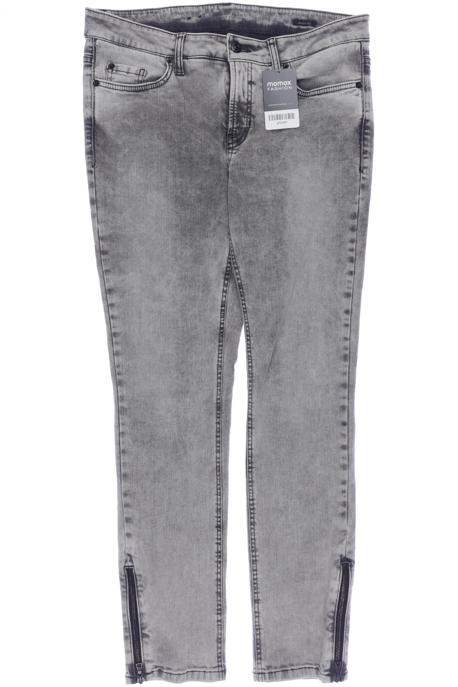 

Cambio Damen Jeans, grau, Gr. 42