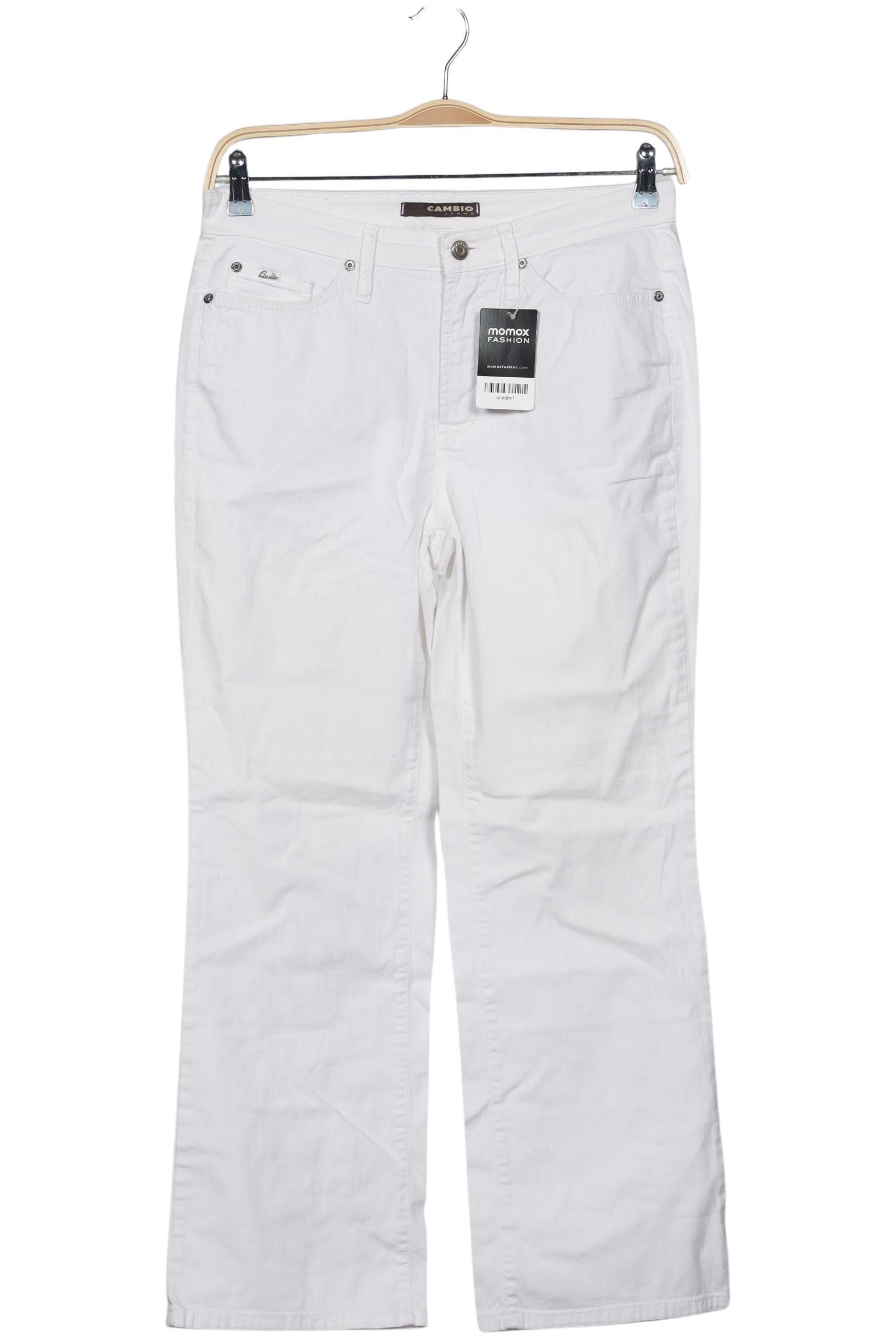 

Cambio Damen Jeans, weiß, Gr. 40