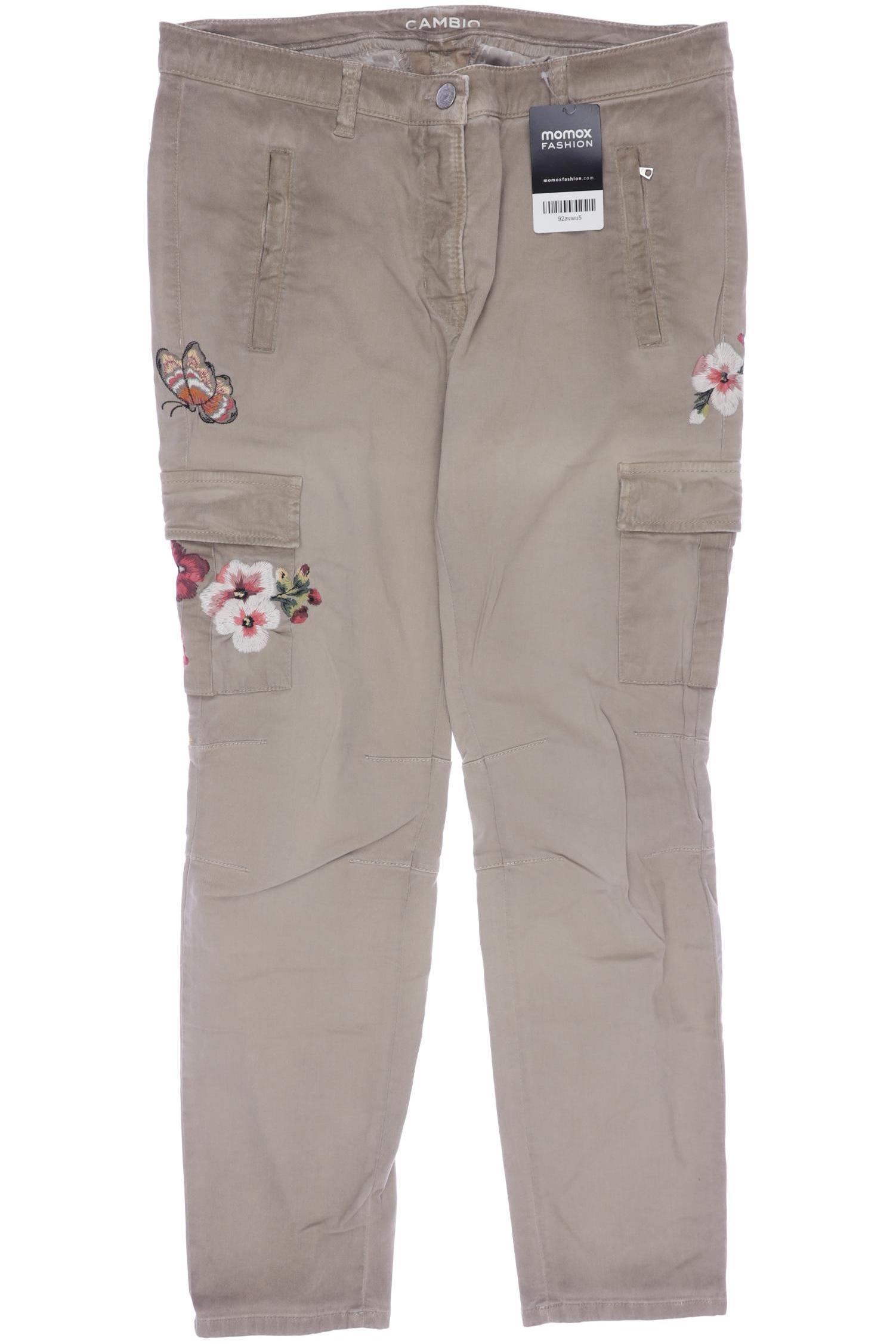 

Cambio Damen Jeans, beige, Gr. 40