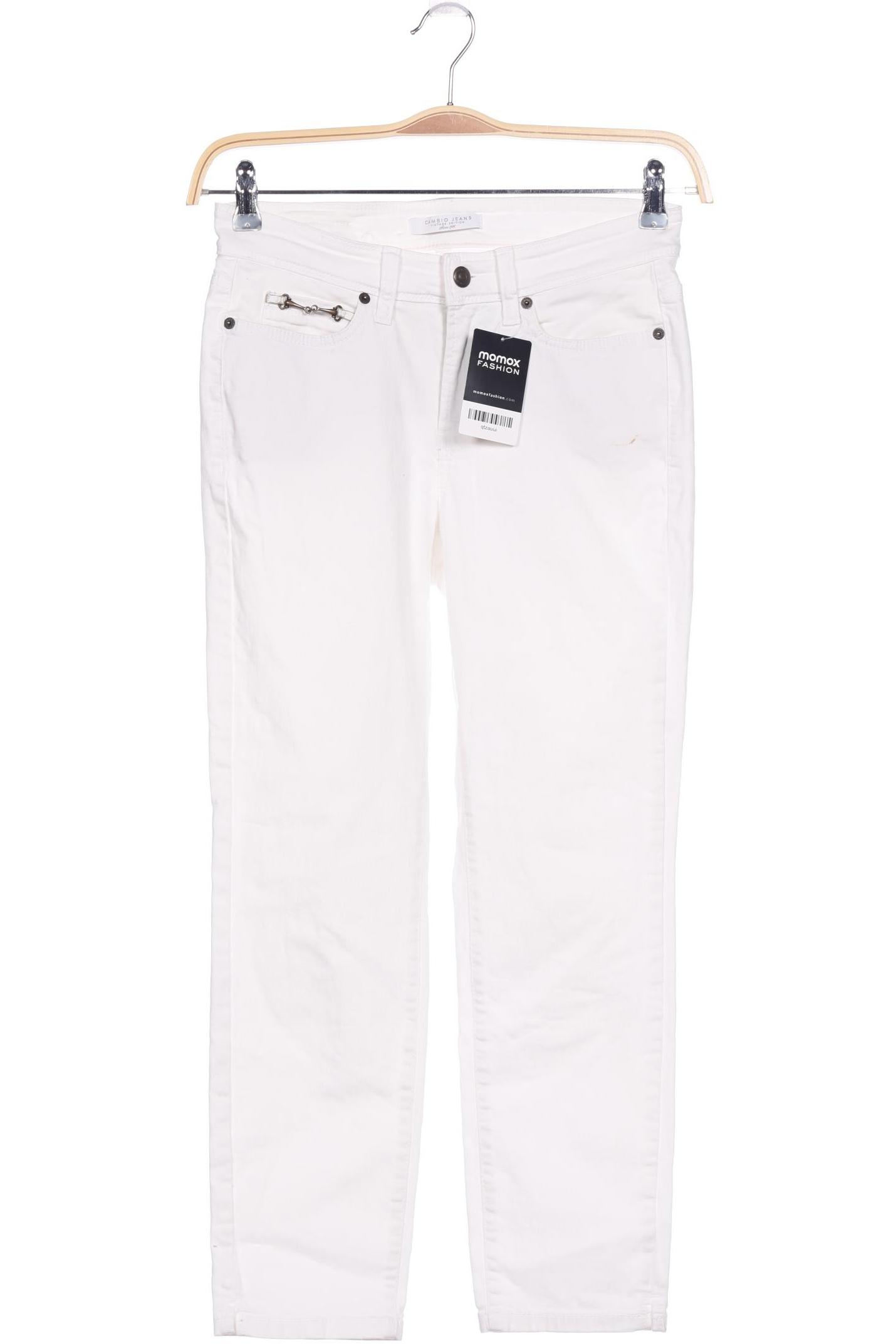 

Cambio Damen Jeans, weiß, Gr. 38