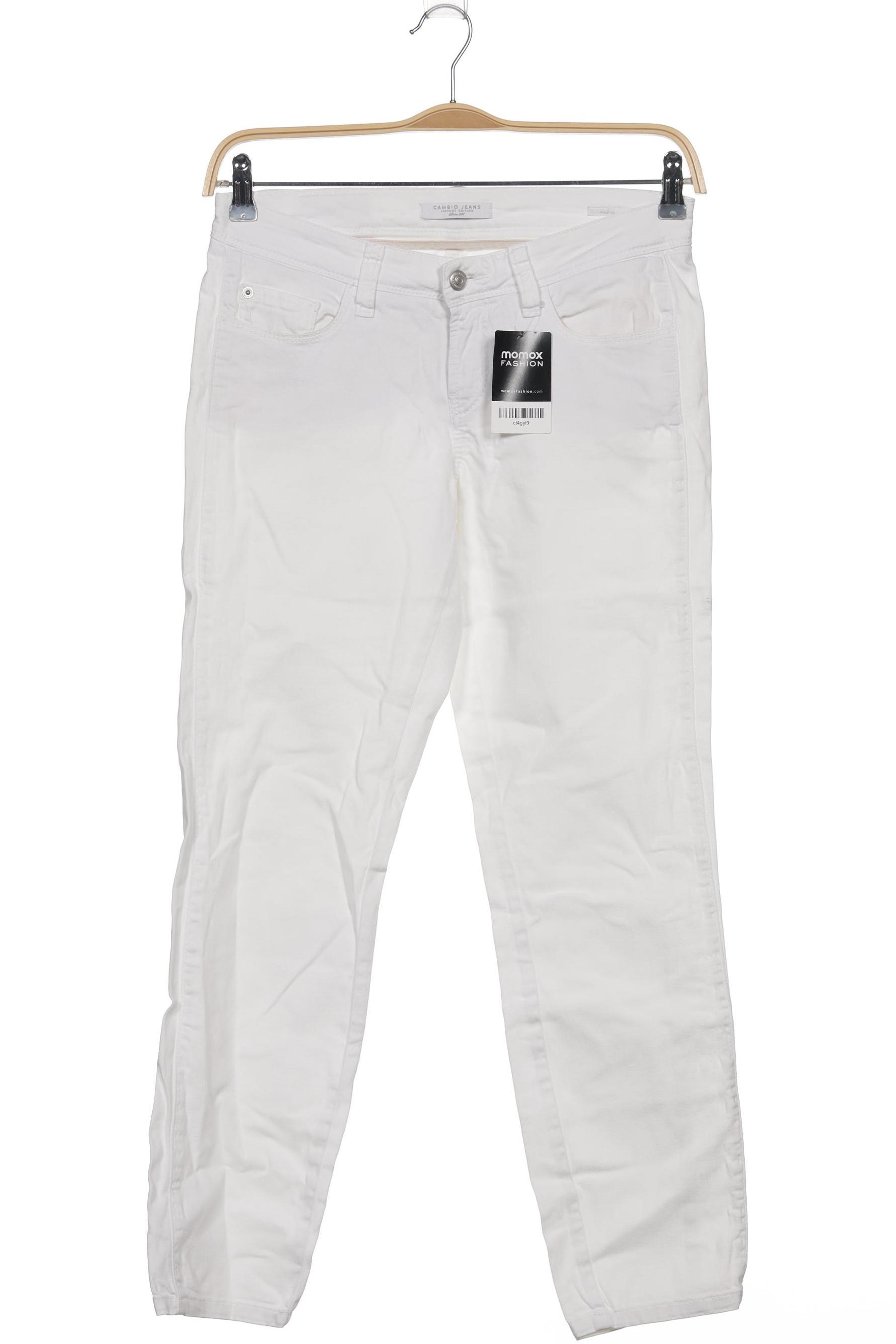 

Cambio Damen Jeans, weiß, Gr. 30