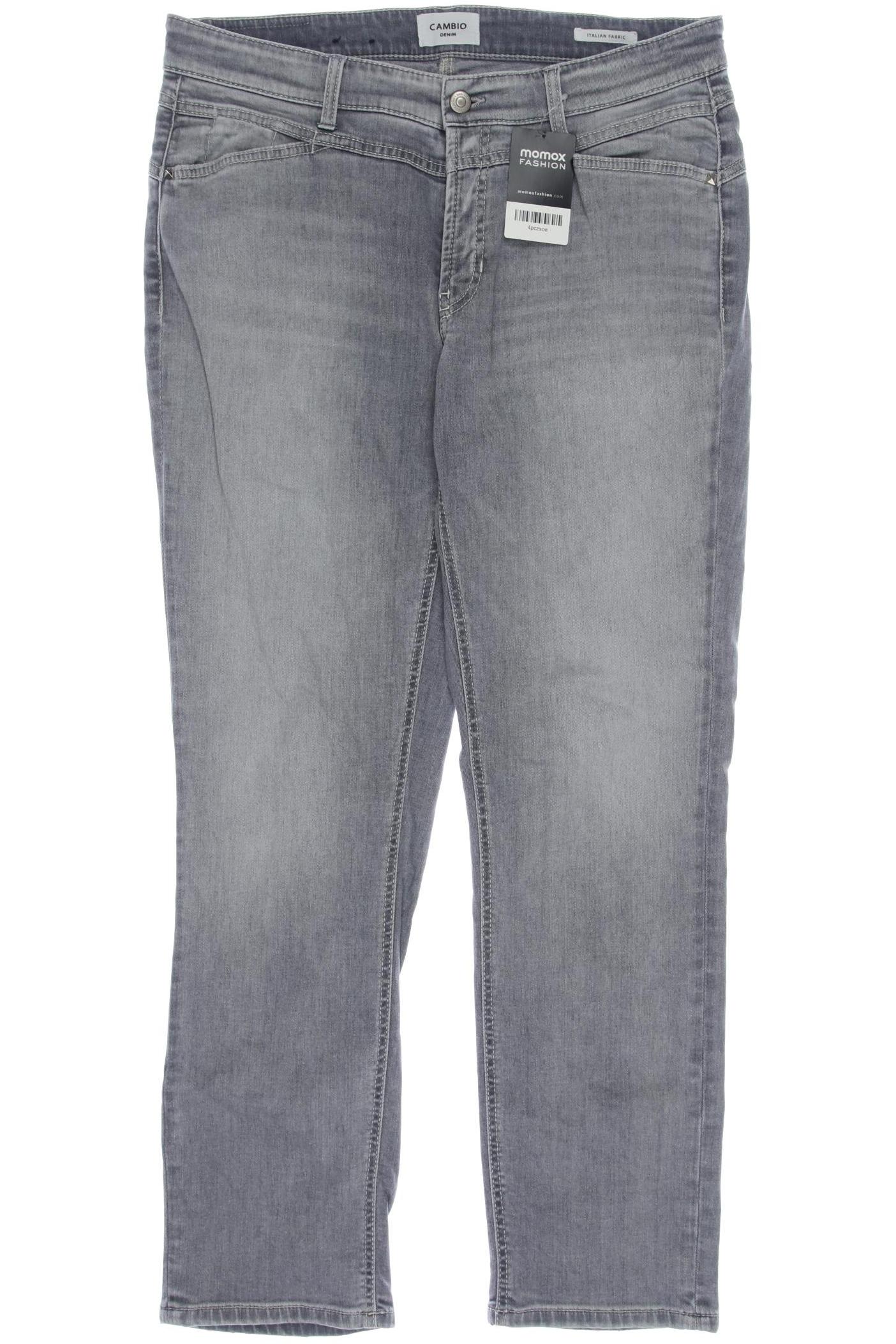 

Cambio Damen Jeans, grau, Gr. 35