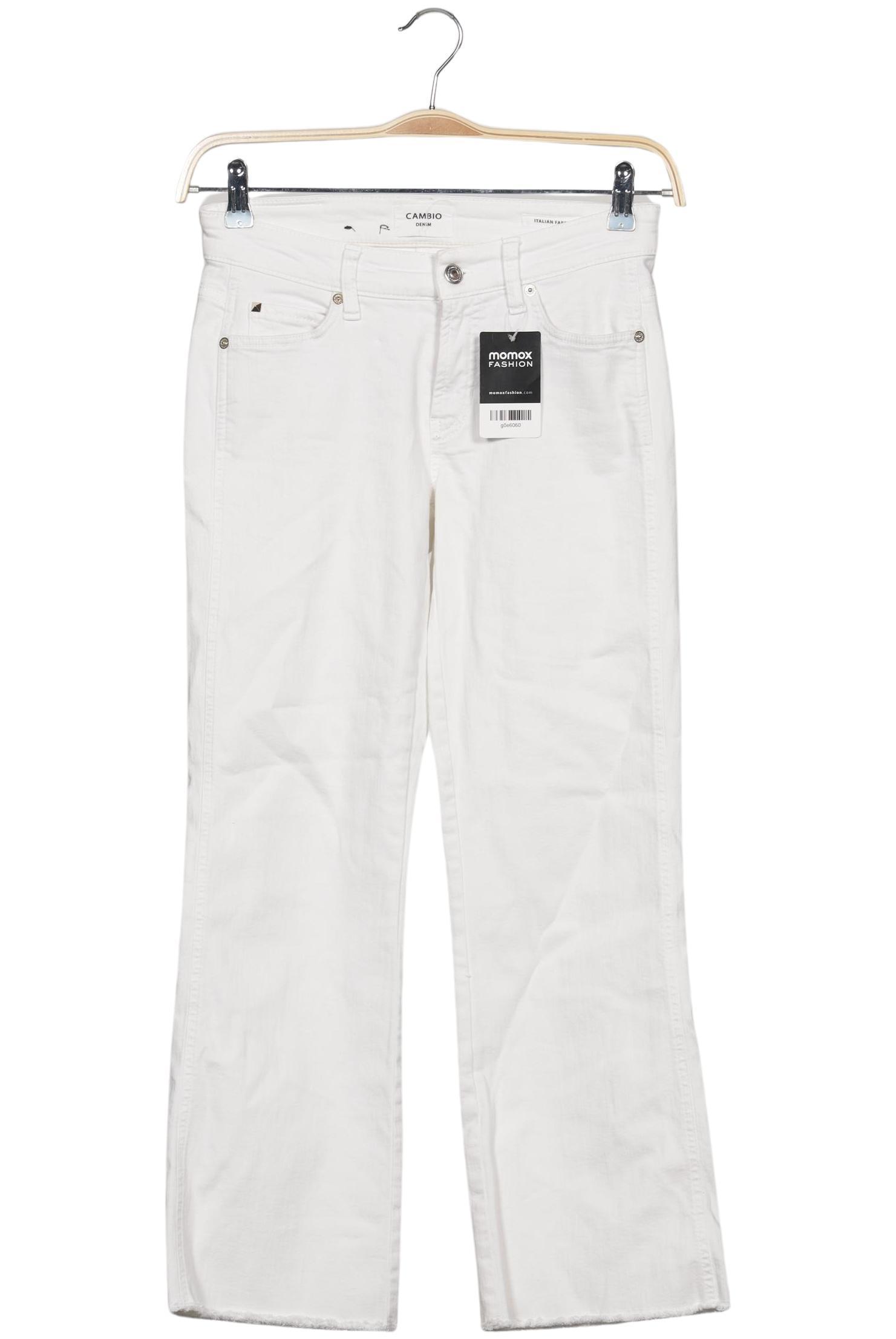 

Cambio Damen Jeans, weiß, Gr. 36