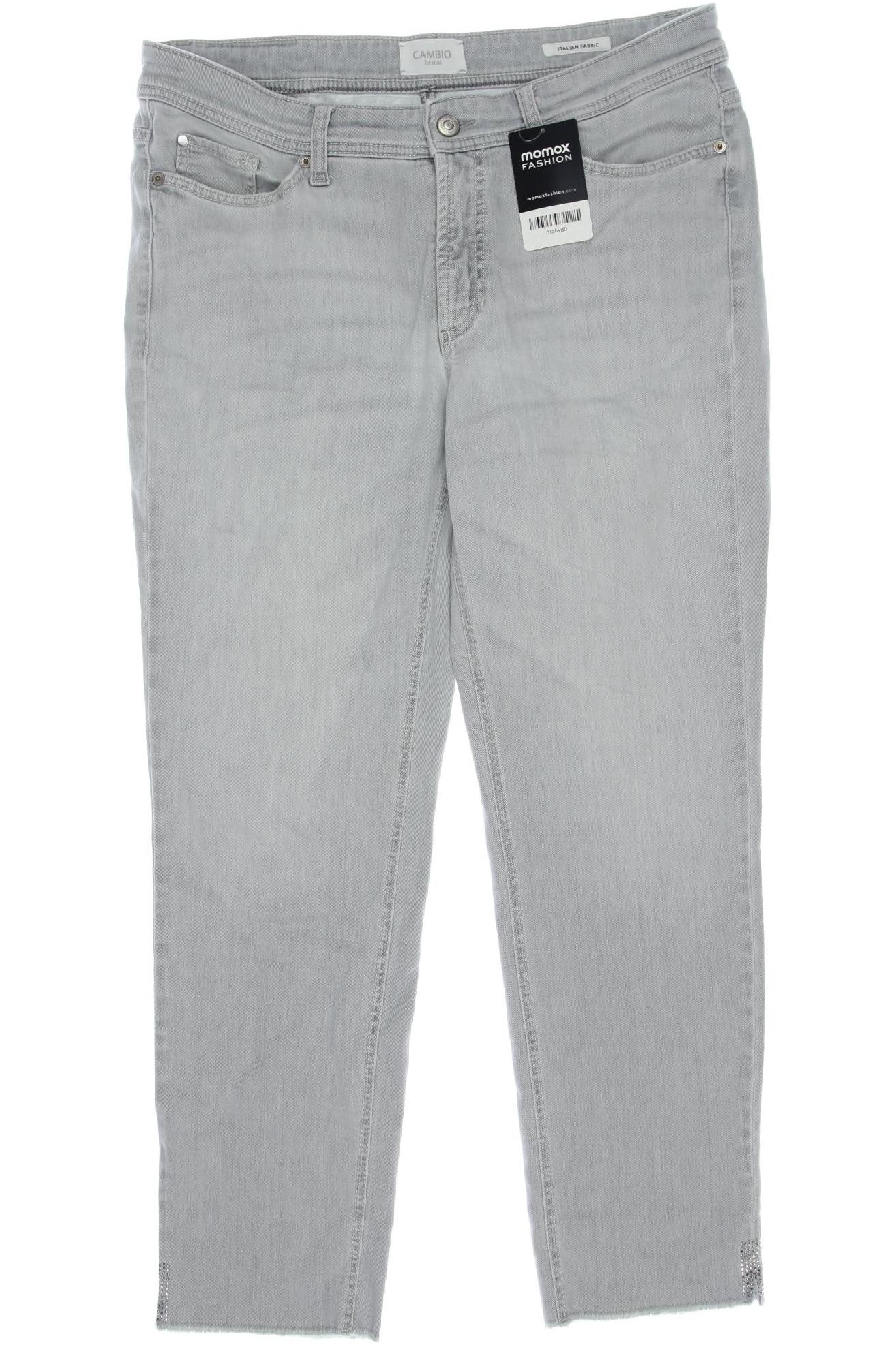 

Cambio Damen Jeans, grau, Gr. 33