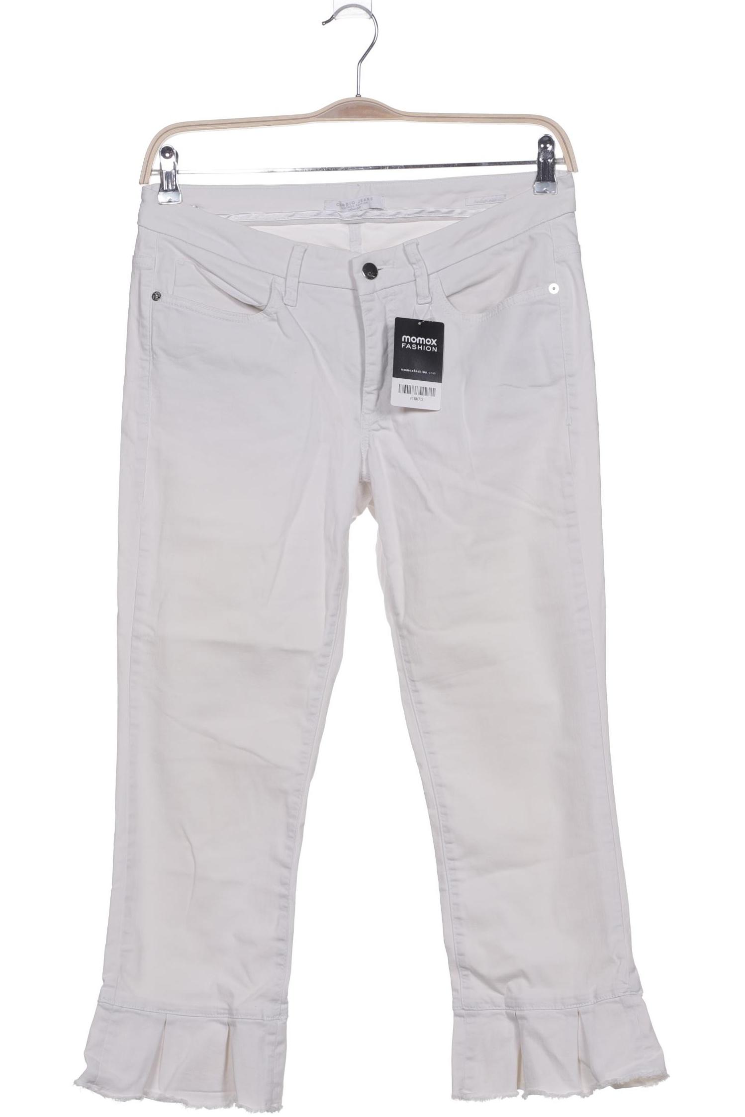 

Cambio Damen Jeans, weiß, Gr. 32