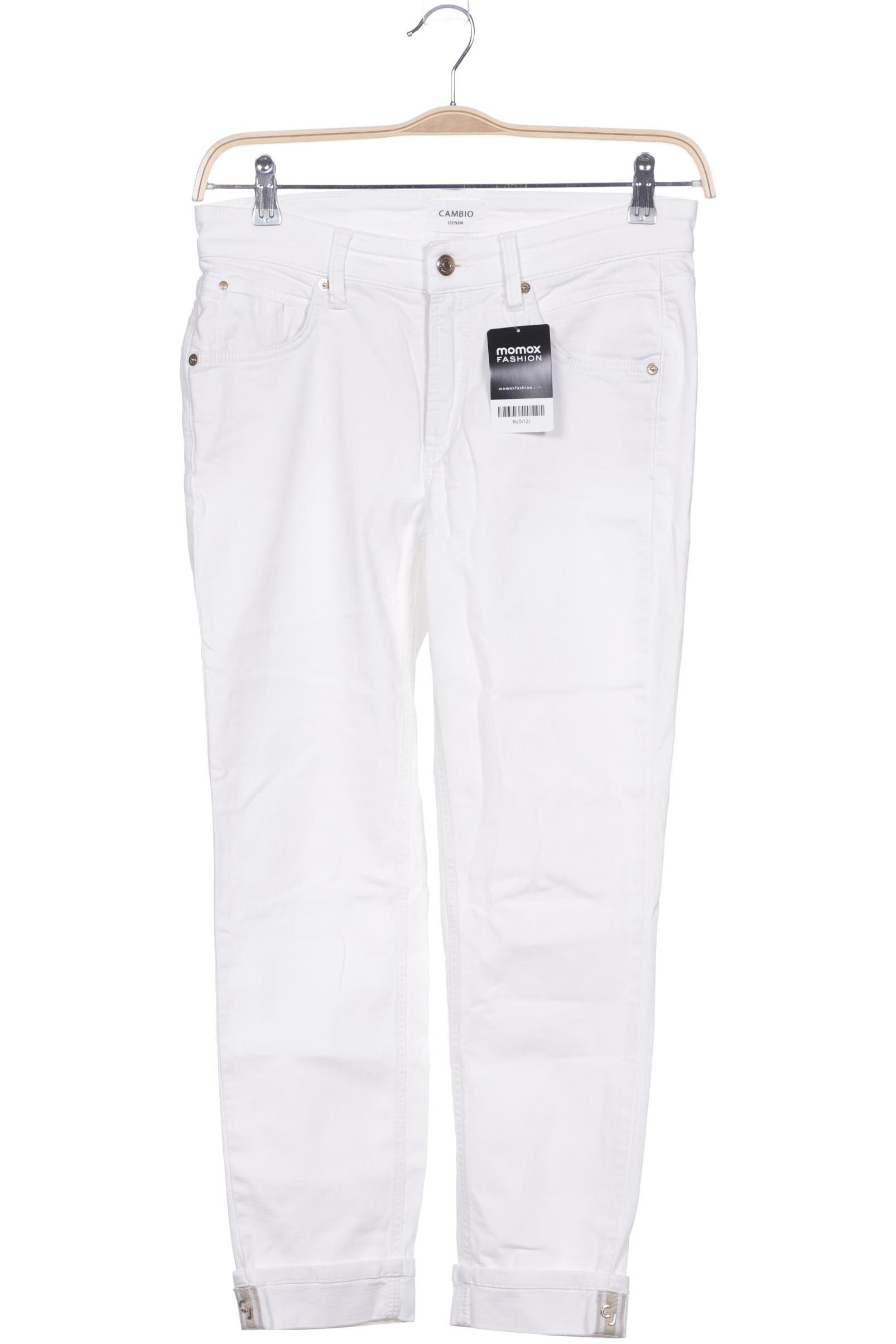 

Cambio Damen Jeans, weiß, Gr. 40