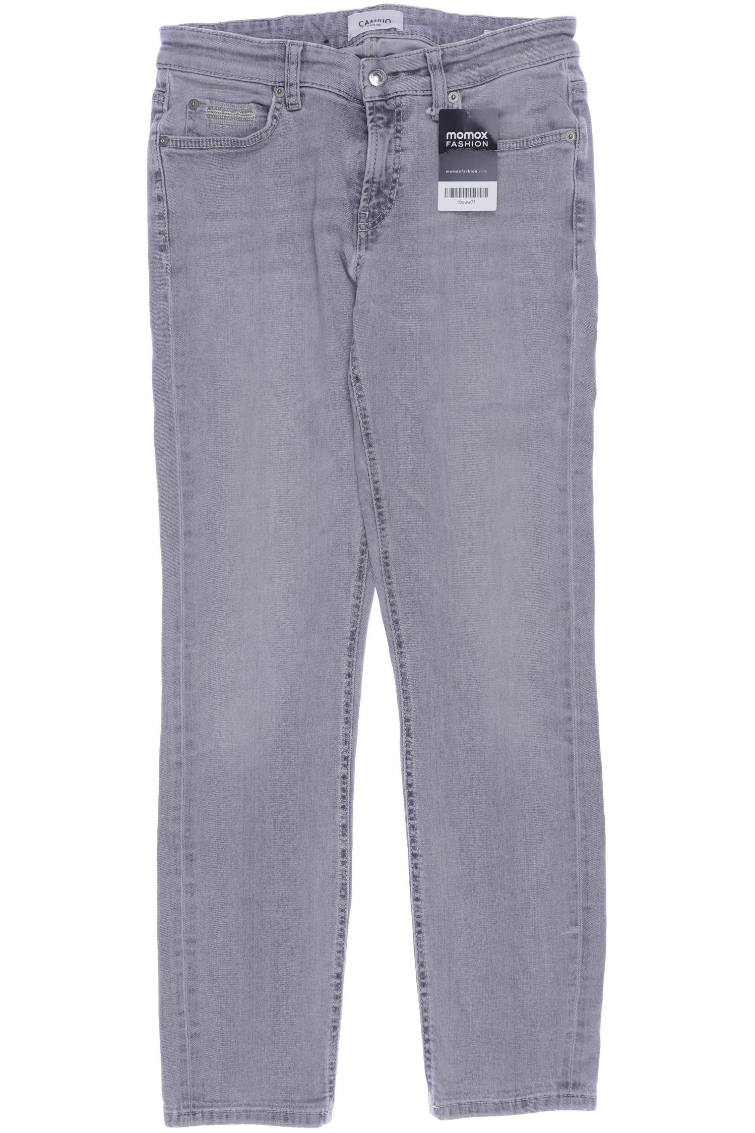 

Cambio Damen Jeans, grau, Gr. 28