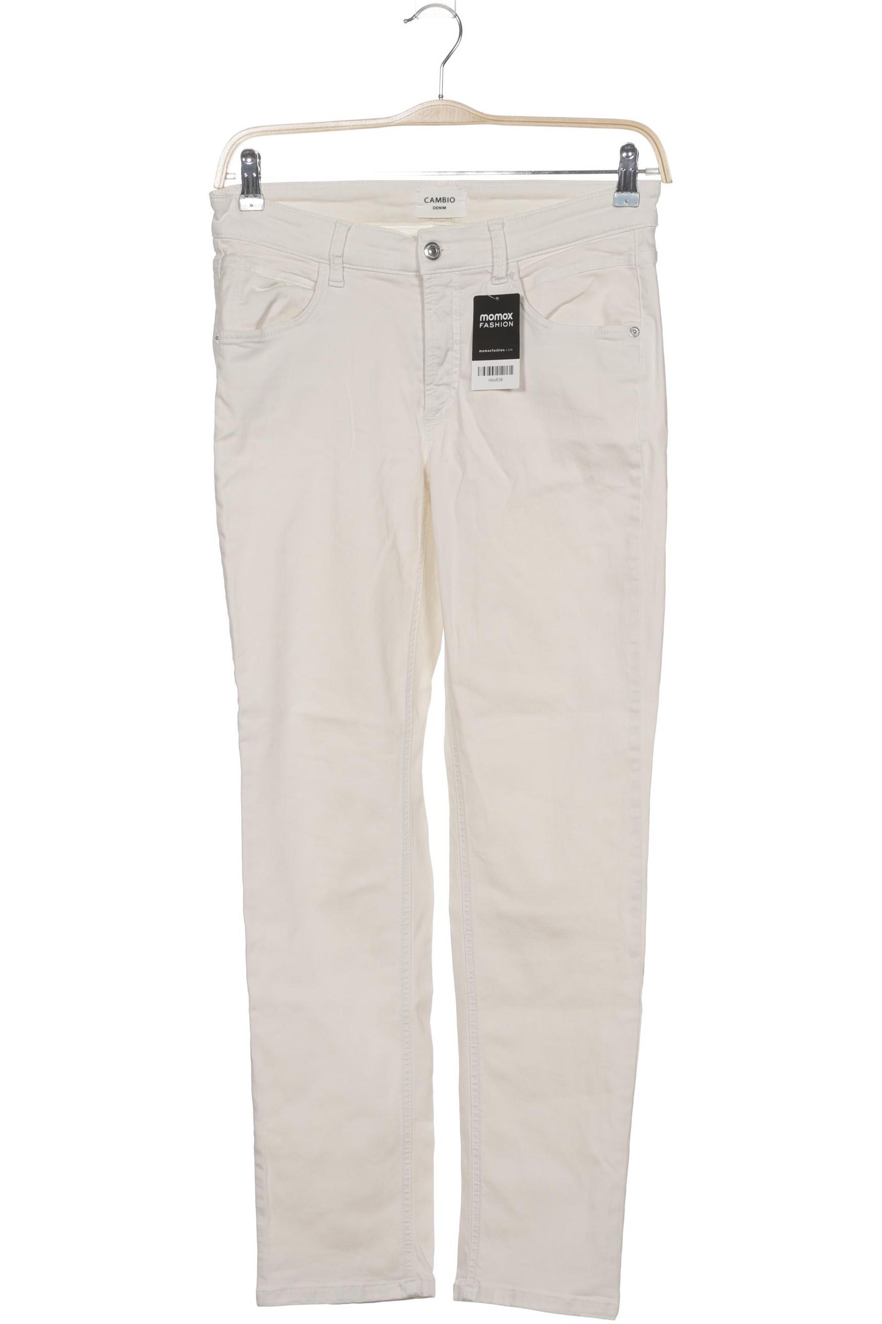

Cambio Damen Jeans, weiß, Gr. 31
