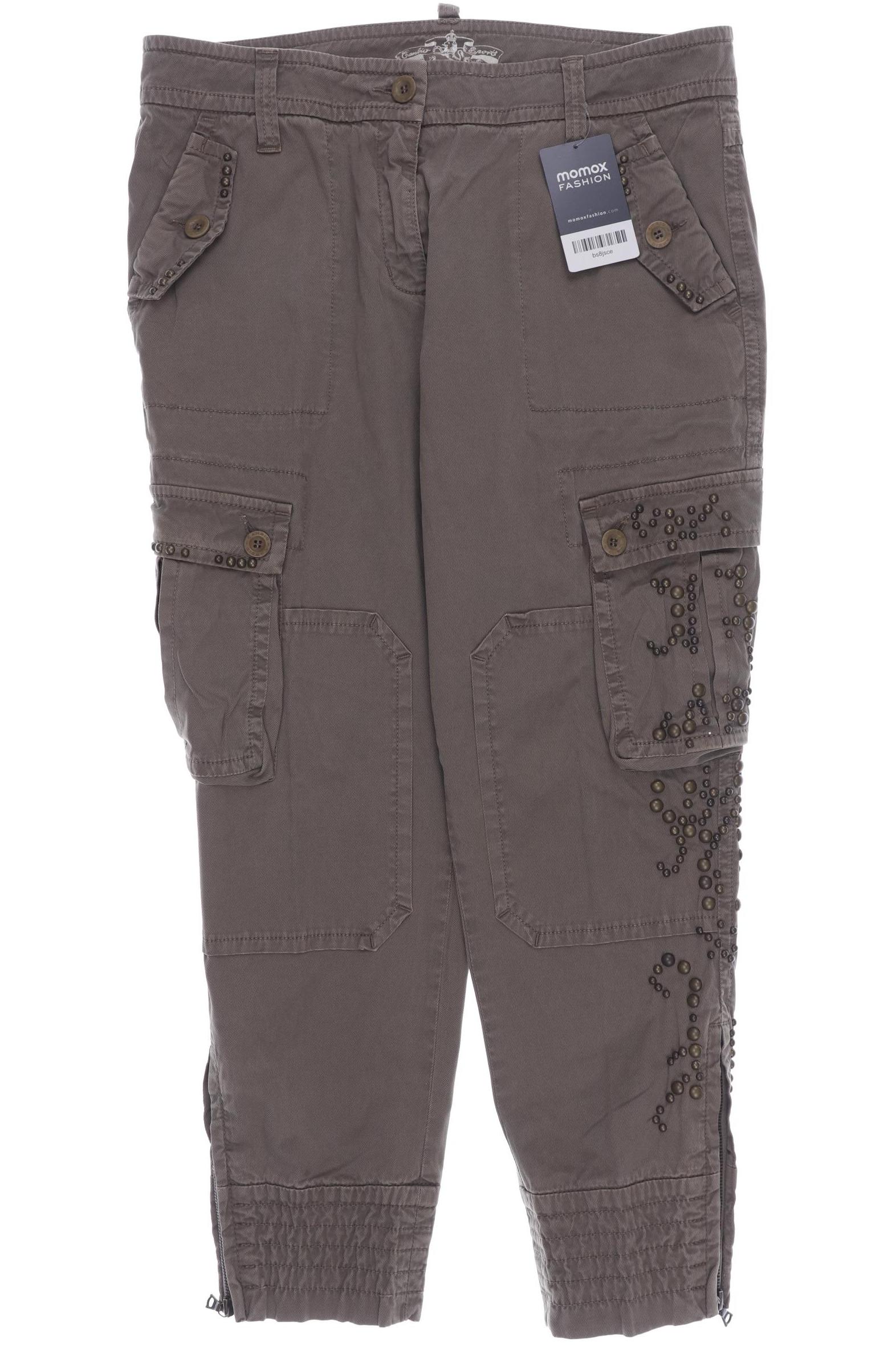 

Cambio Damen Jeans, grün, Gr. 38