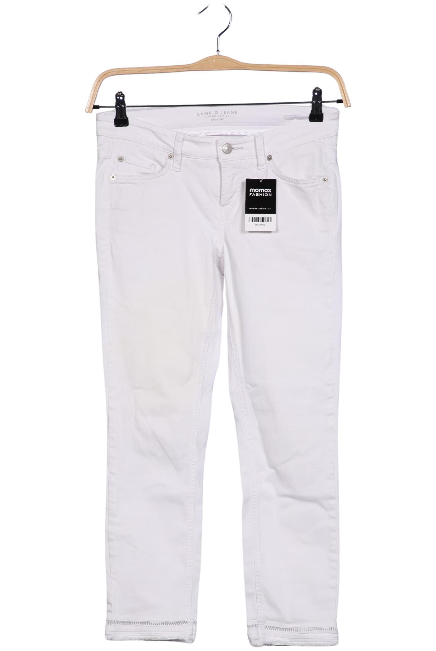 

Cambio Damen Jeans, weiß, Gr. 36