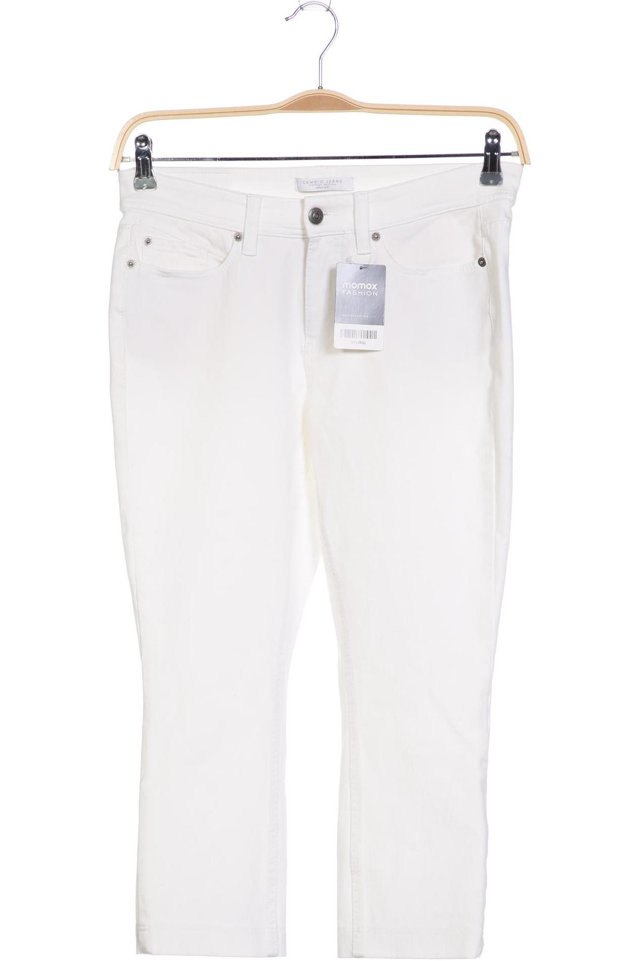 

Cambio Damen Jeans, weiß, Gr. 38