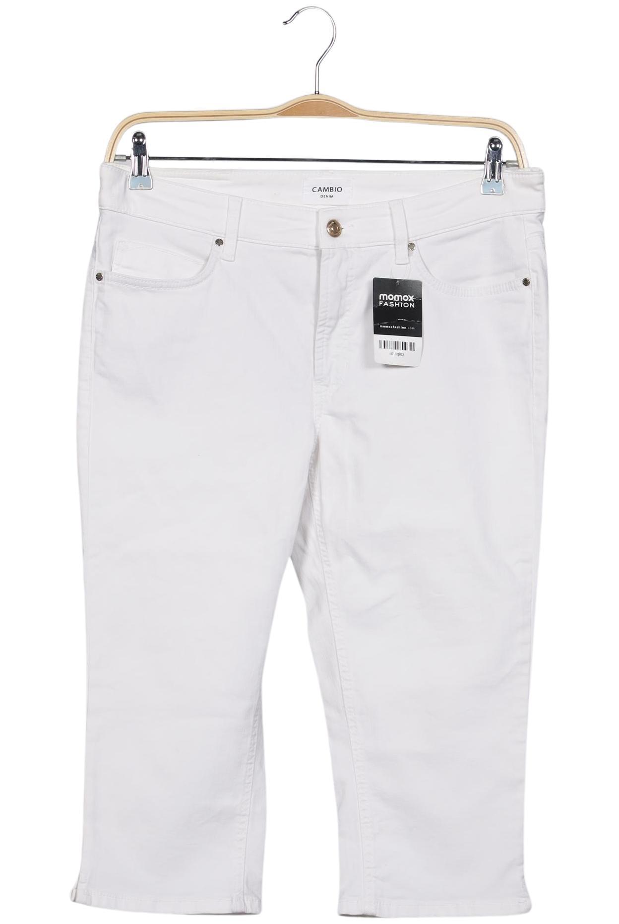 

Cambio Damen Jeans, weiß, Gr. 44