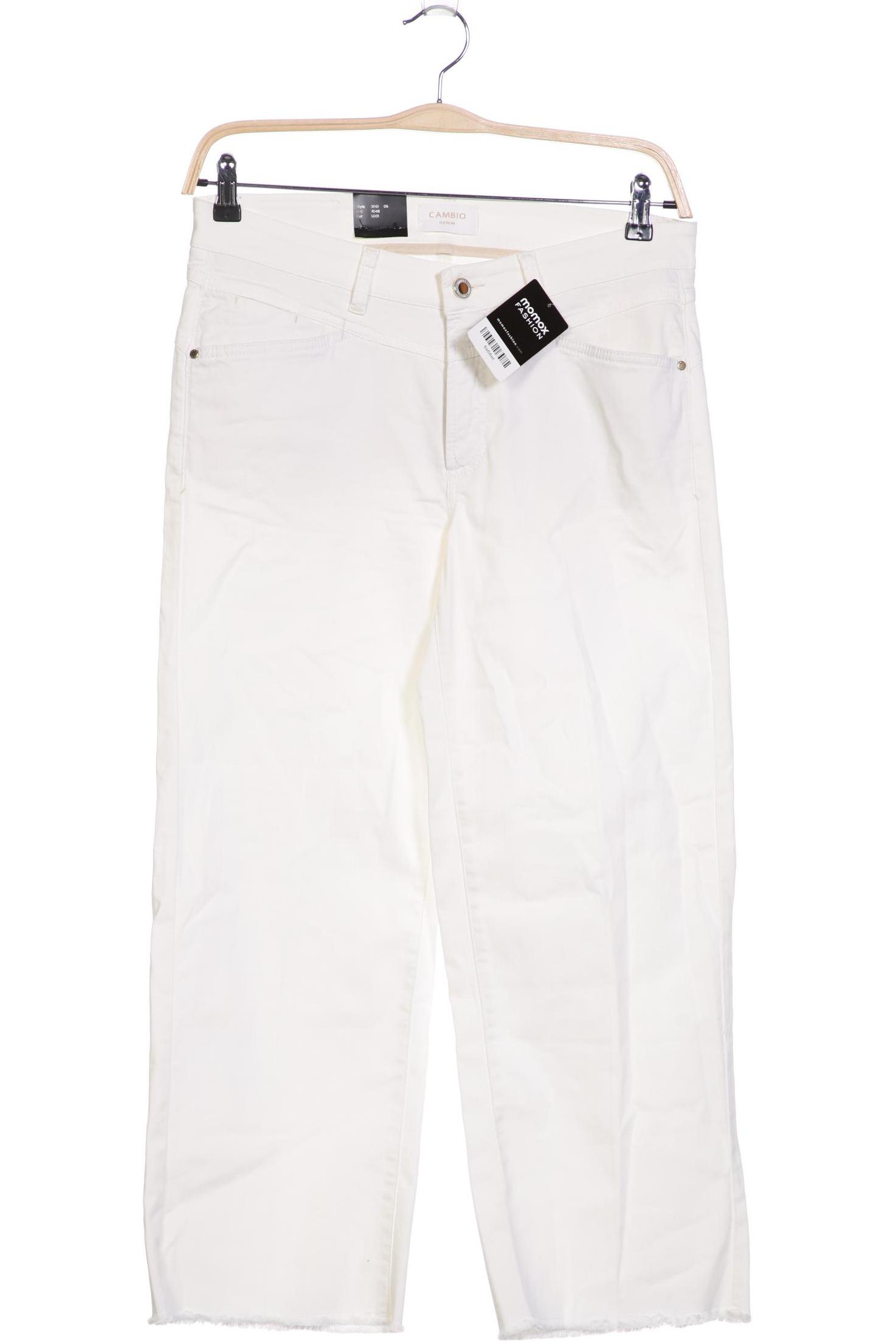 

Cambio Damen Jeans, cremeweiß, Gr. 42