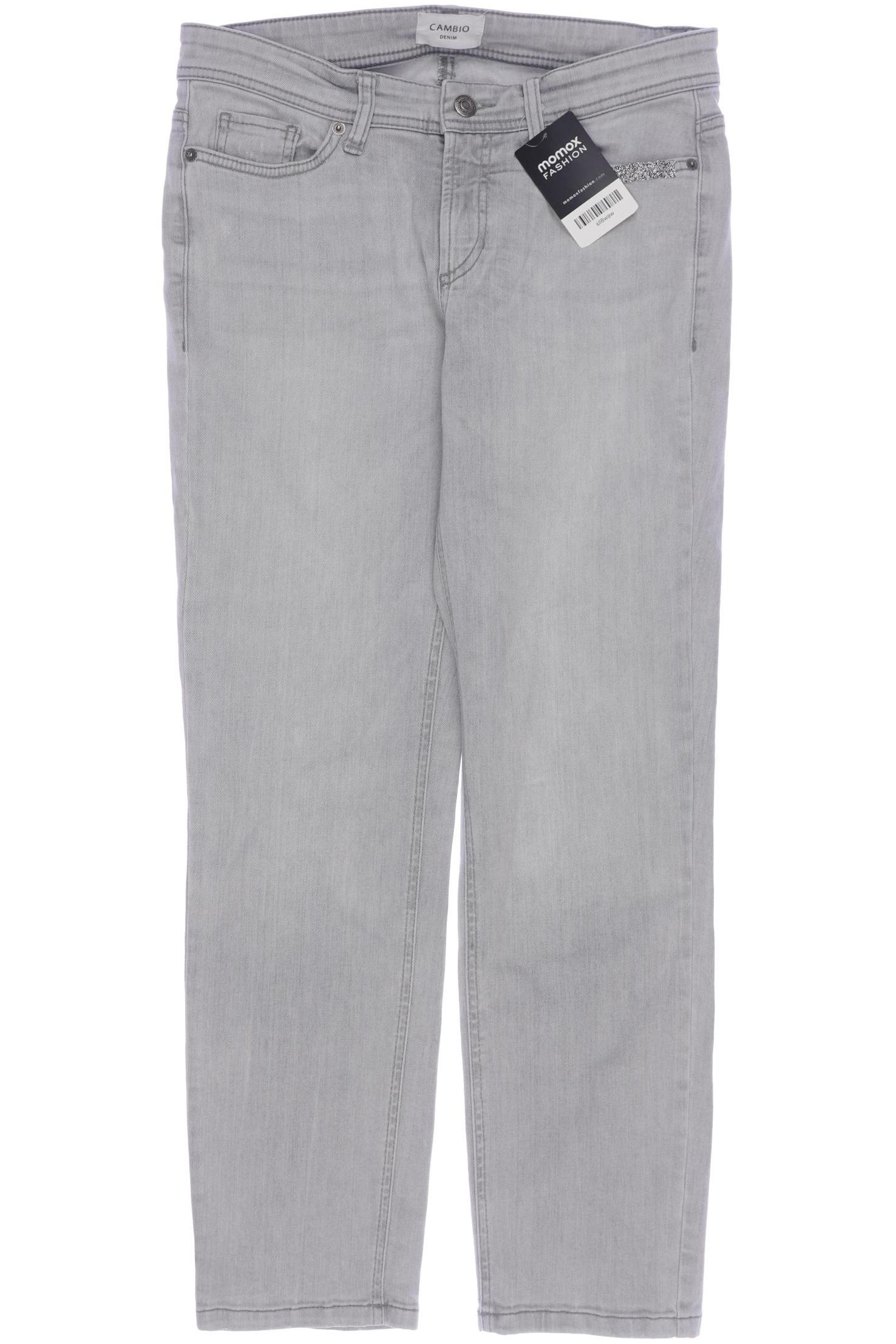 

Cambio Damen Jeans, grau, Gr. 38