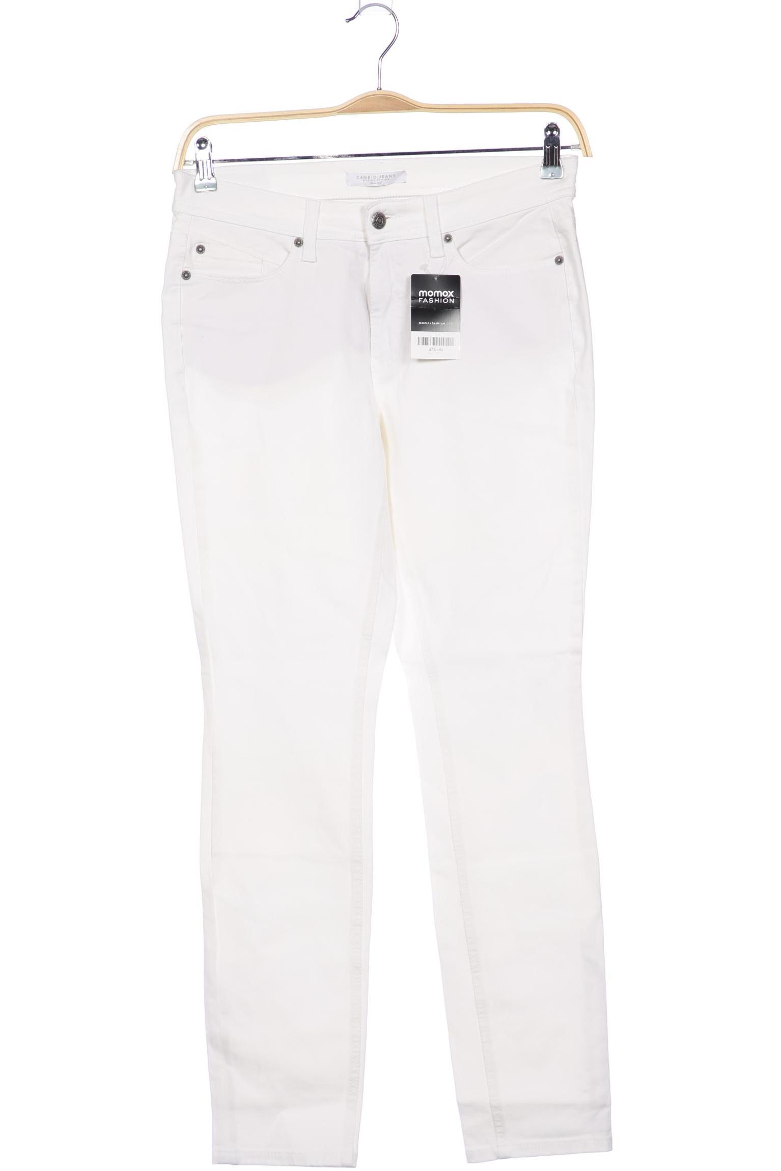 

Cambio Damen Jeans, weiß, Gr. 40