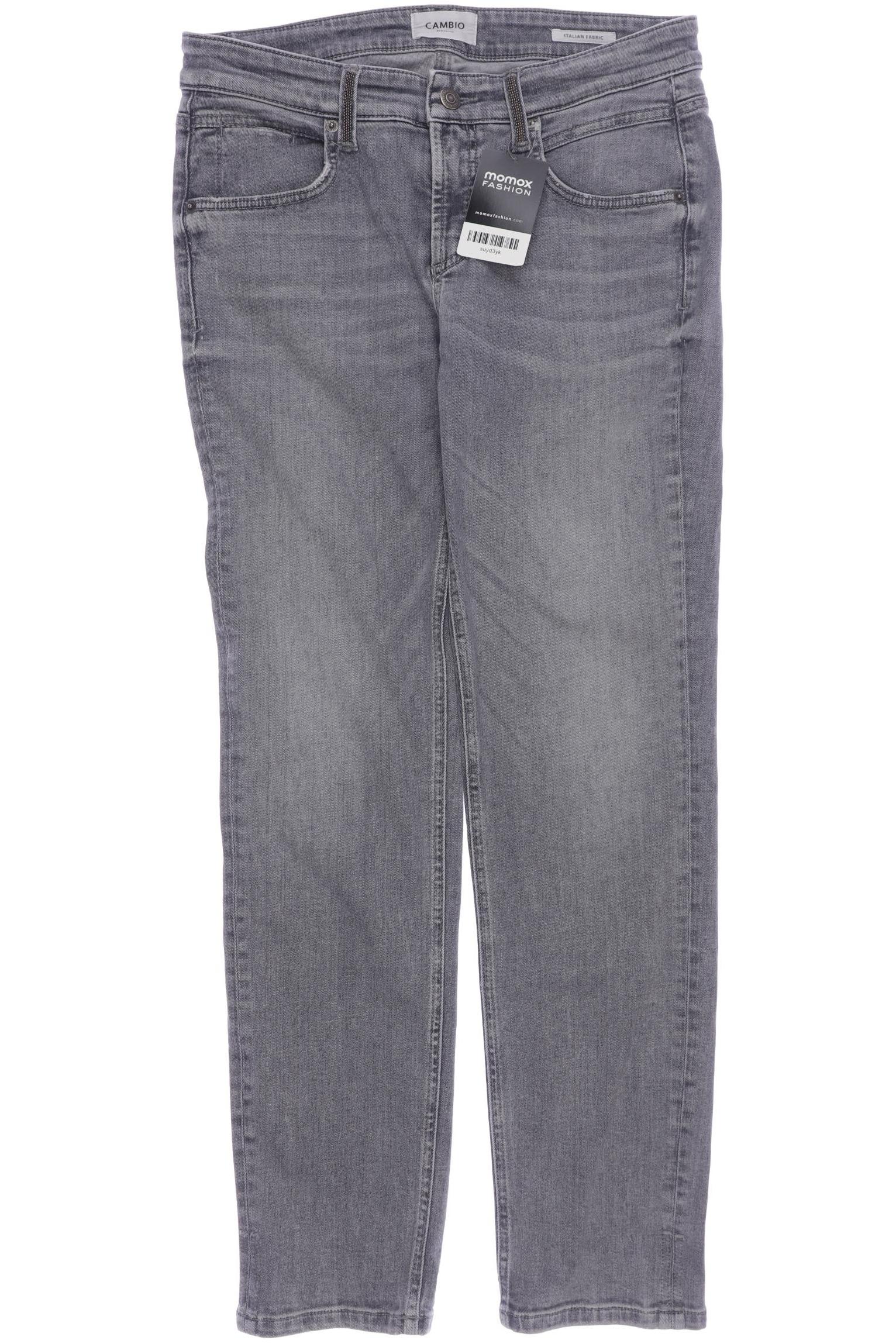 

Cambio Damen Jeans, grau, Gr. 38