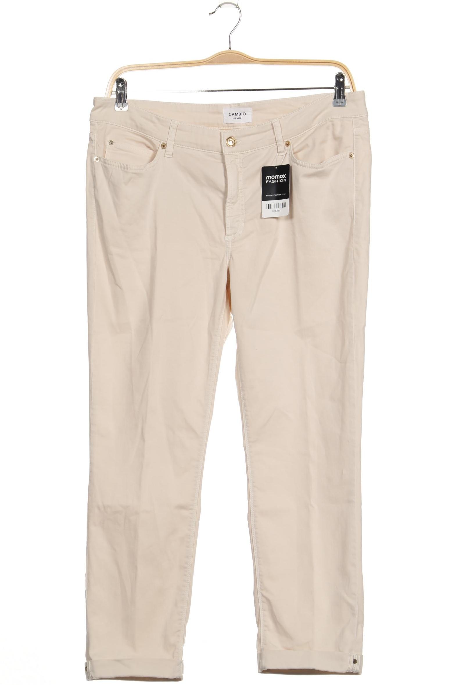 

Cambio Damen Jeans, beige, Gr. 46